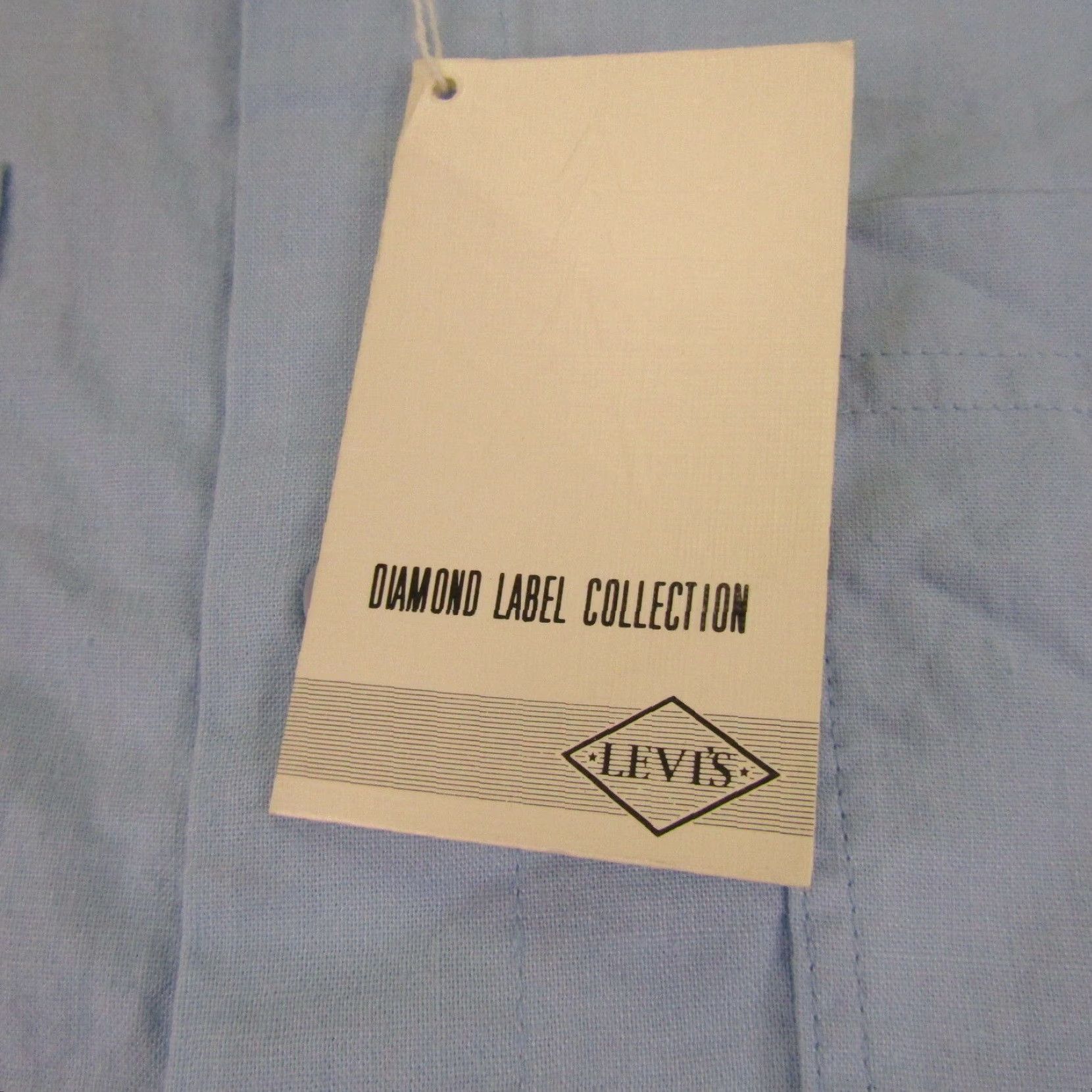 Levi's VINTAGE Levi's Shirt Mens M Blue Diamond Label Button-Up Camp Casual Cotton Size US M / EU 48-50 / 2 - 7 Thumbnail