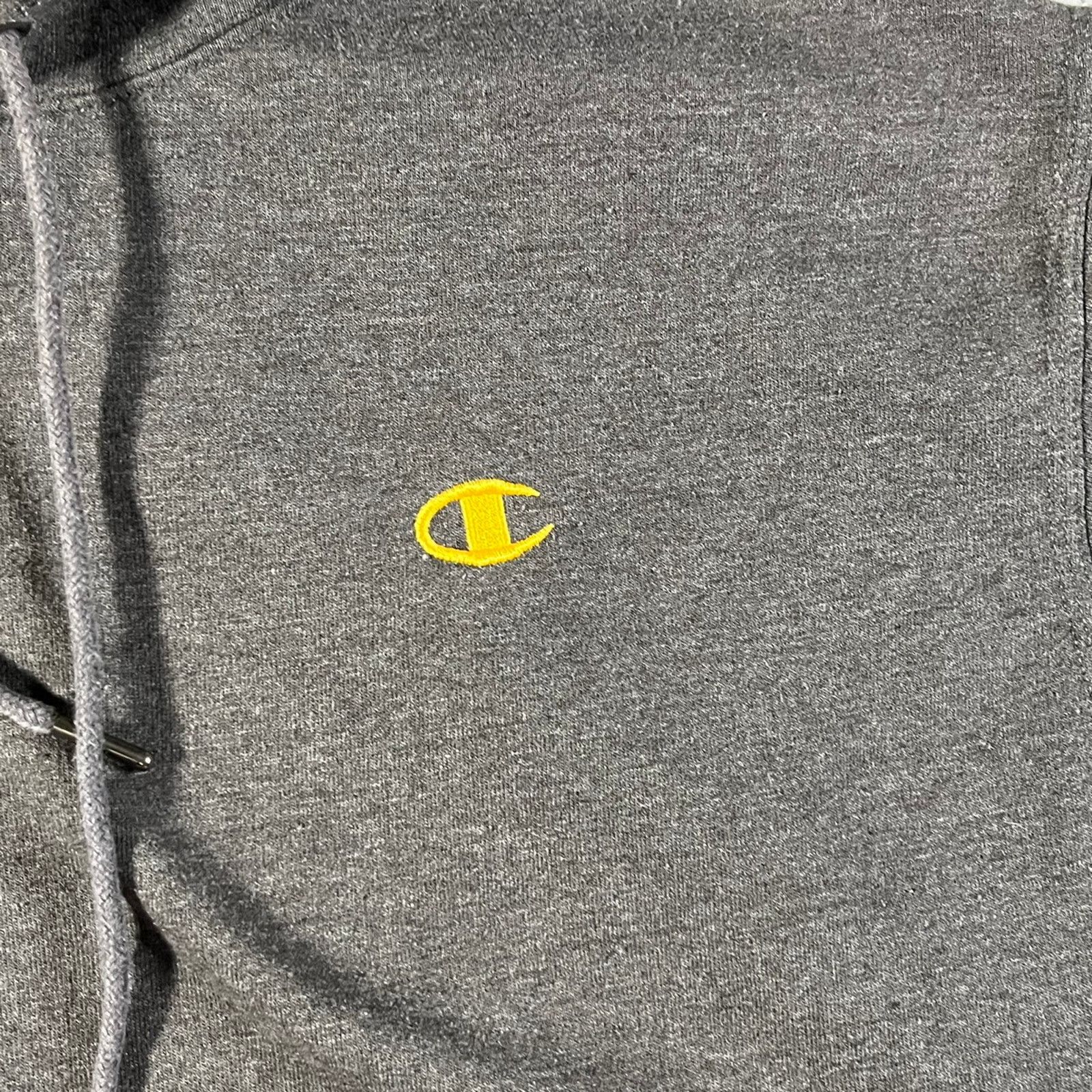 Champion 2000’s Champion Small Logo Pullover Hoodie Gray XL Size US XL / EU 56 / 4 - 3 Thumbnail