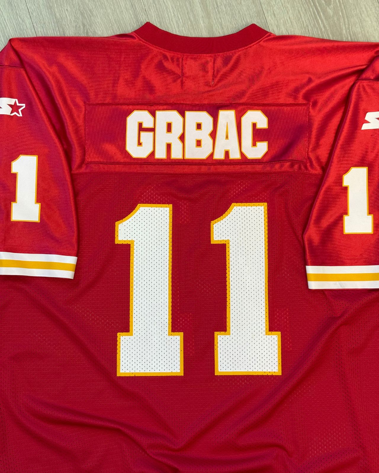 NFL × Starter × Vintage Vintage Starter Kansas City Chiefs NFL Grbac Football Jersey Size US XXL / EU 58 / 5 - 3 Thumbnail