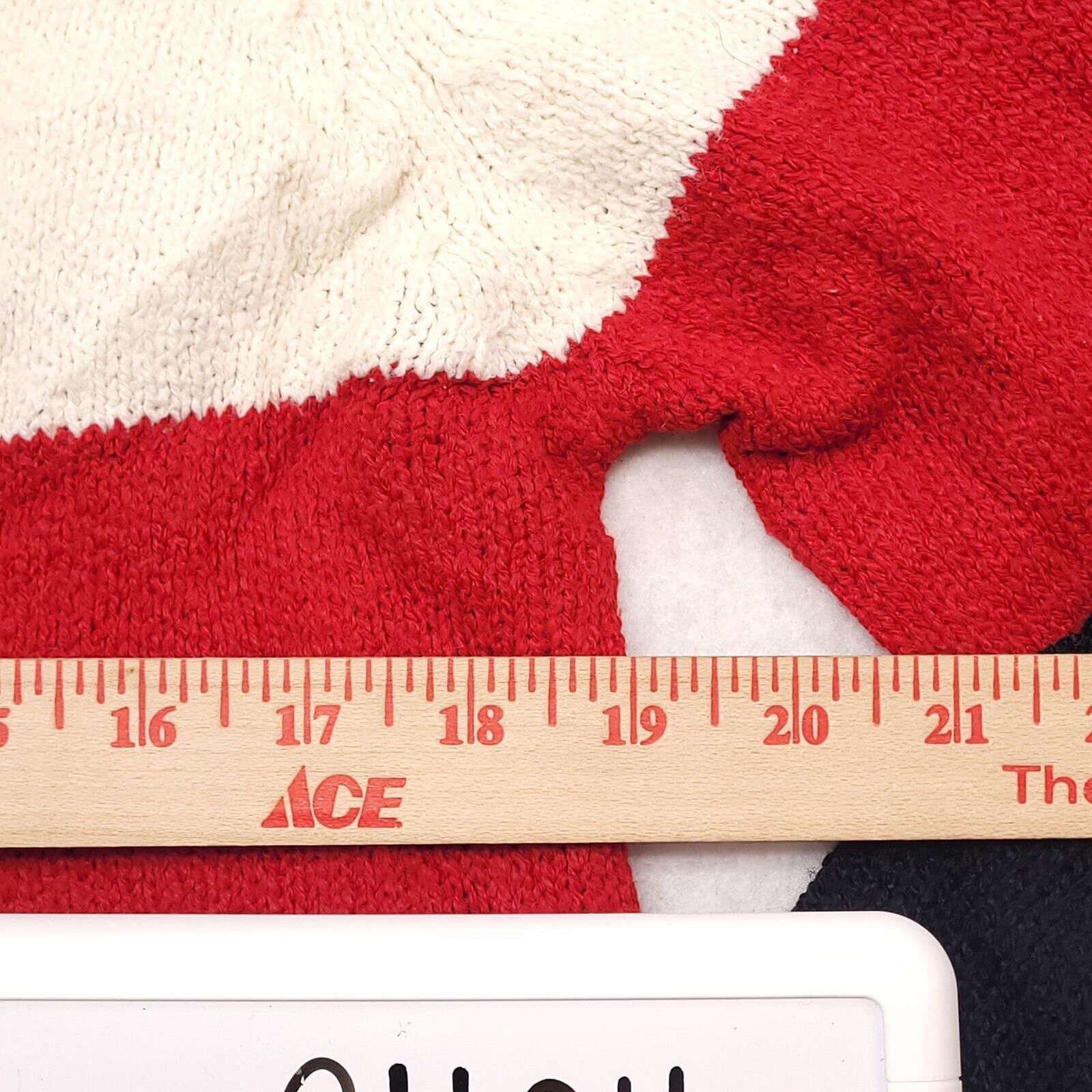 Annex Annex Pullover Cotton Sweater Womens Size L White Red Black Size L / US 10 / IT 46 - 8 Thumbnail