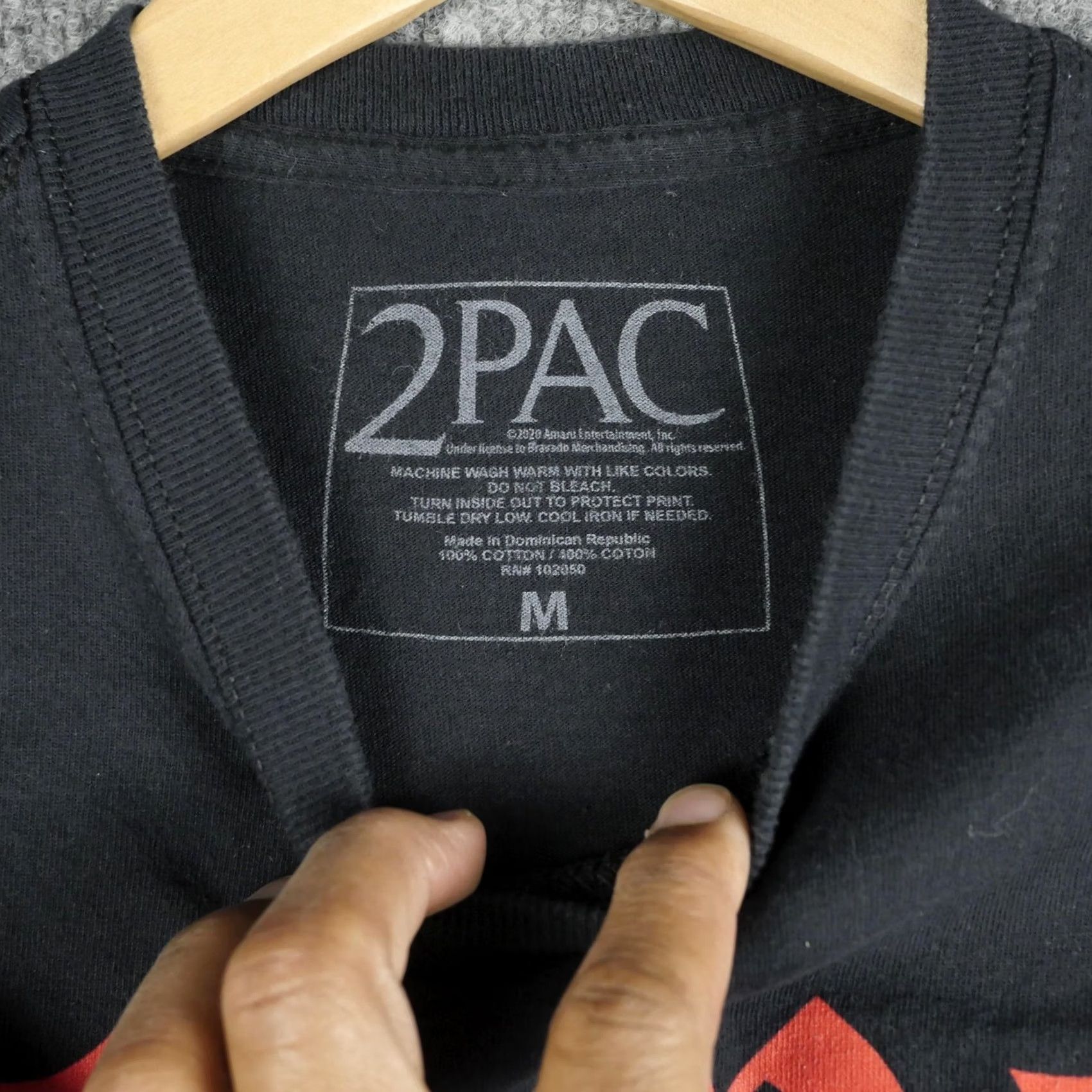 Bravado Tupac Shirt Mens Medium Black 2Pac Graphic Rap Hip Hop Tee 2020 Bravado Size US M / EU 48-50 / 2 - 4 Thumbnail
