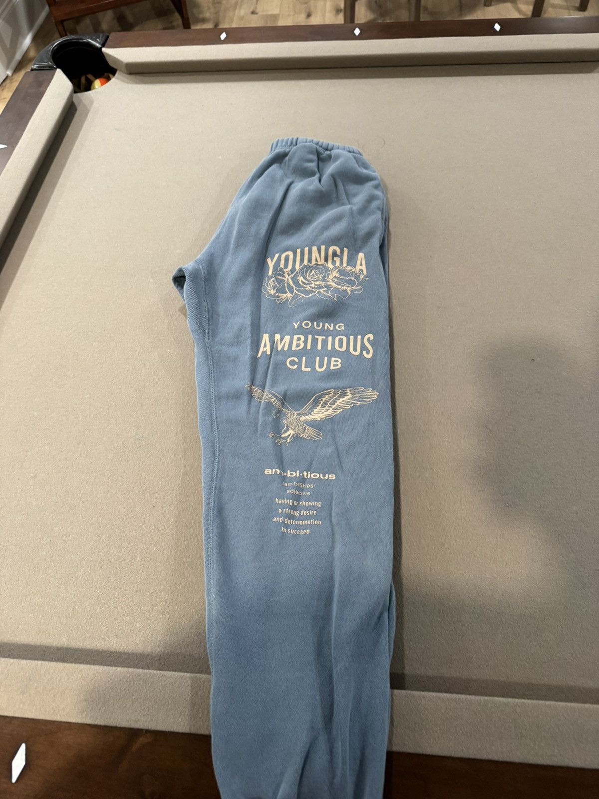 YoungLA Youngla Immortal Joggers (Blue) Size US 32 / EU 48 - 3 Thumbnail