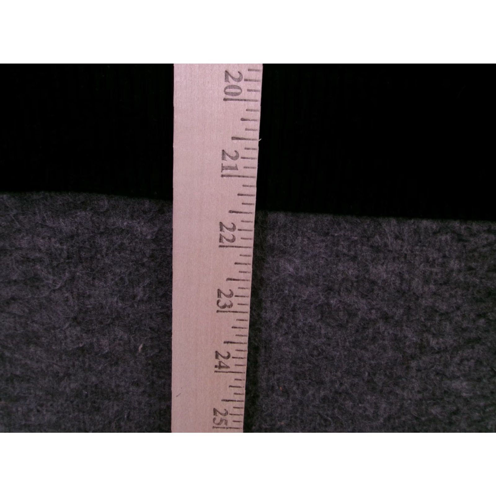 Vintage ANA Sweater Women M Petite Black Gray Striped Turtleneck Cashmere Blend Pullover Size M / US 6-8 / IT 42-44 - 5 Thumbnail