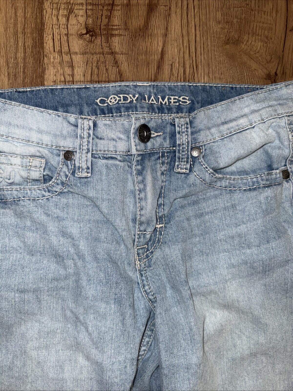 Cody James Cody James Slim Fit Straight Stretch Boot Cut Jeans RN138823 Size US 29 - 4 Thumbnail