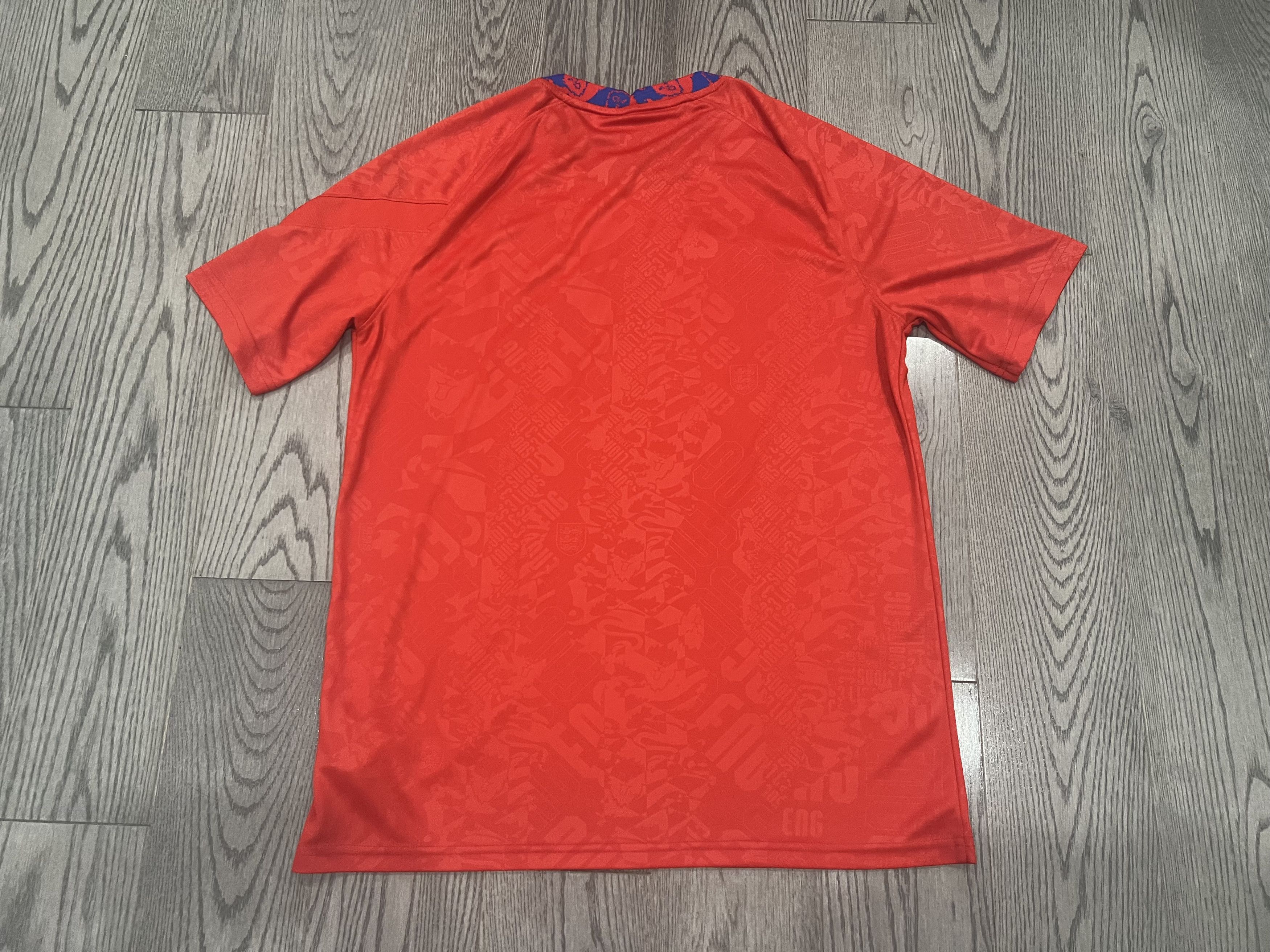 Nike England Authentic Pre Match Training Shirt Jersey 2020/2021 Size US L / EU 52-54 / 3 - 6 Thumbnail