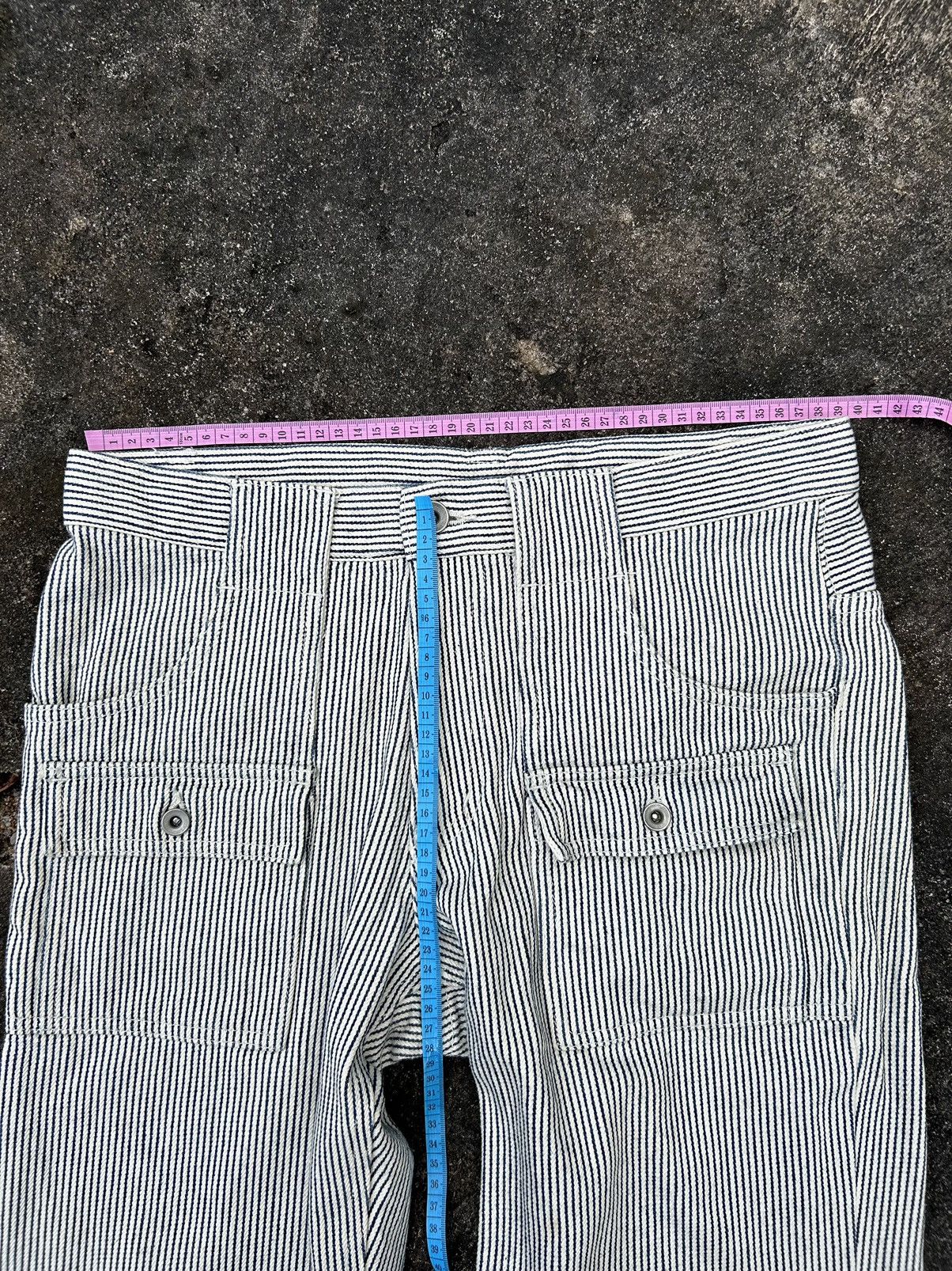 Comme Ca Ism 💸BINDINGOFFER💸Comme ca Ism Multi pocket stripe kinky Size US 32 / EU 48 - 12 Thumbnail