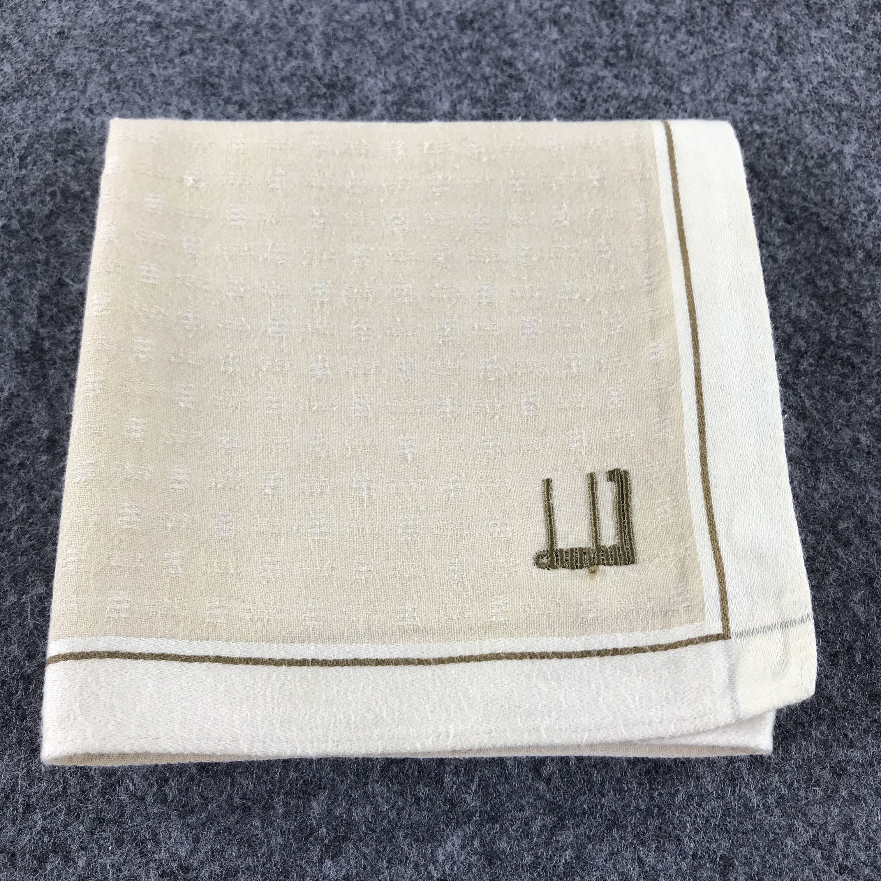 Alfred Dunhill × Vintage Dunhill Handkerchief Neckerchief Bandana H243 Size ONE SIZE - 10 Thumbnail