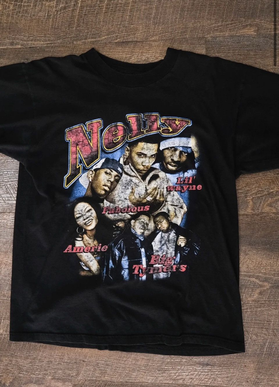 Vintage ‘02 Nelly Tour Shirt Size US M / EU 48-50 / 2 - 1 Thumbnail