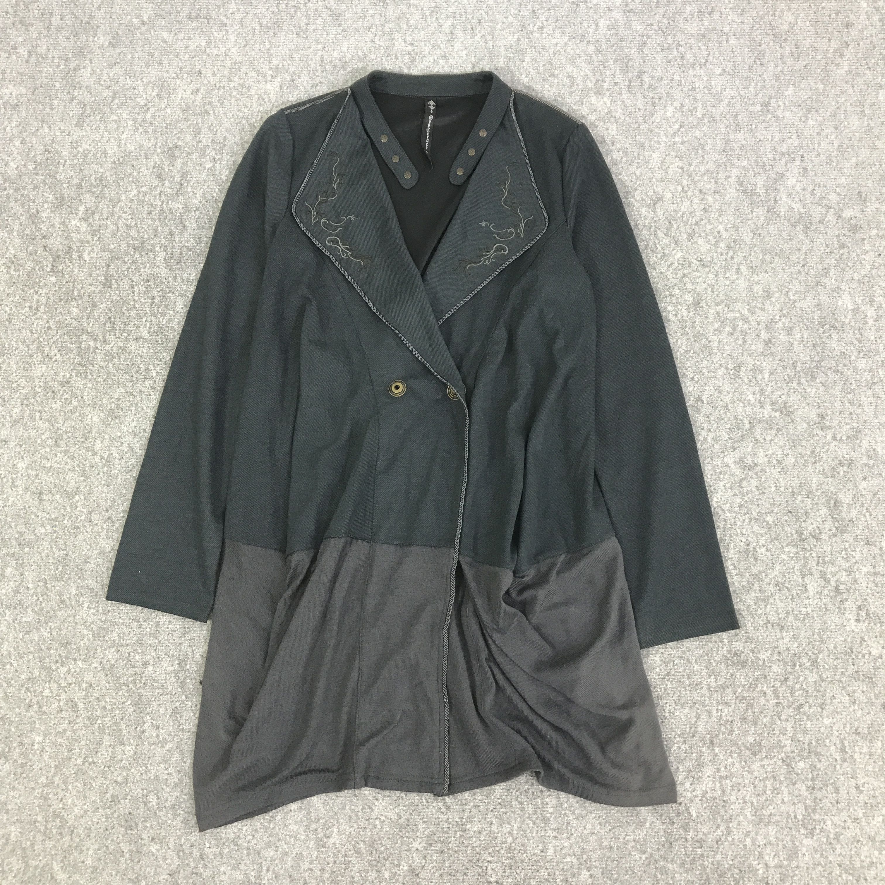 Japanese Brand GOTHIC STYLE OZZ CROZE COAT BLAZER JACKET K78B5 Size US S / EU 44-46 / 1 - 1 Thumbnail