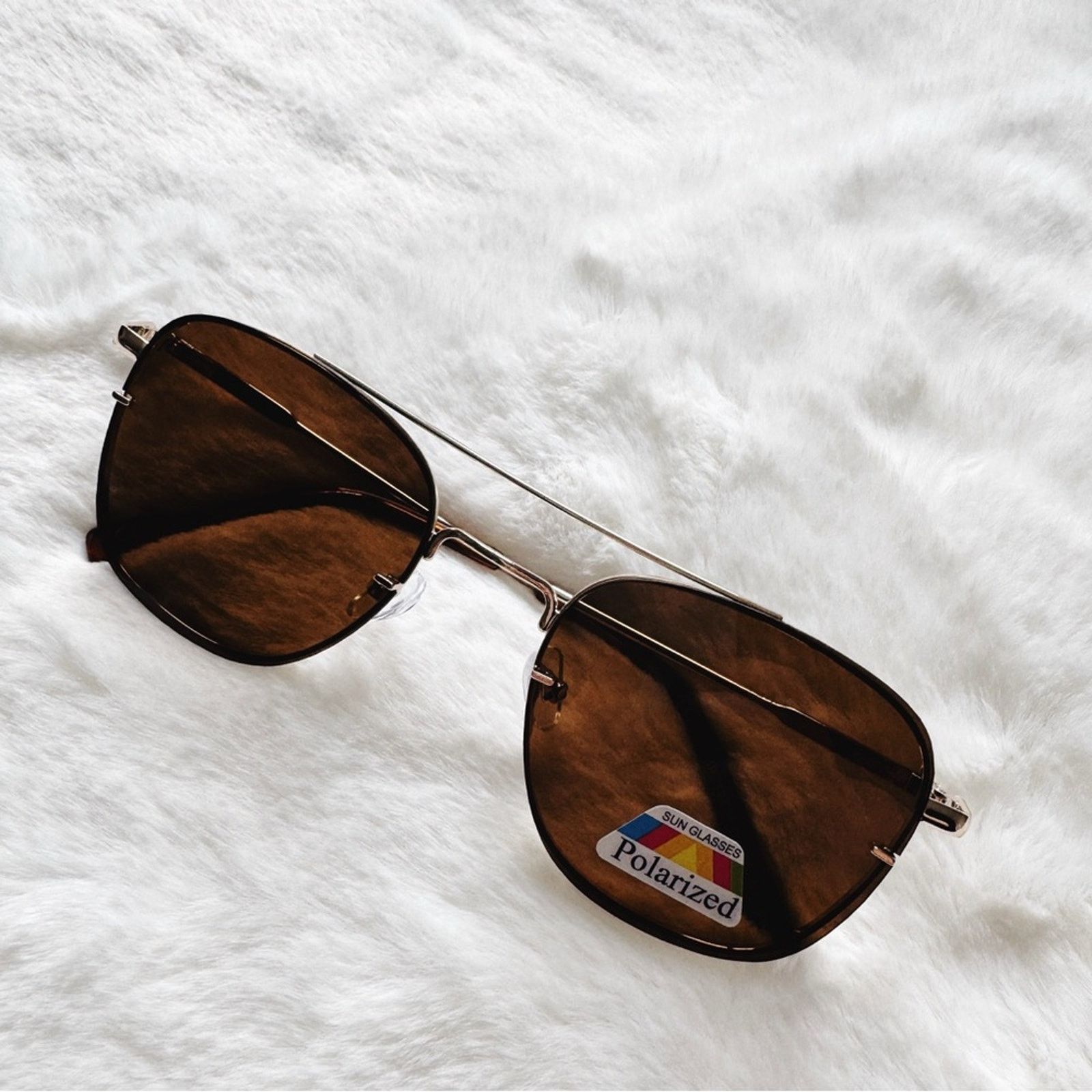 Other Leo Brown Polarized Sunglasses Size ONE SIZE - 3 Thumbnail
