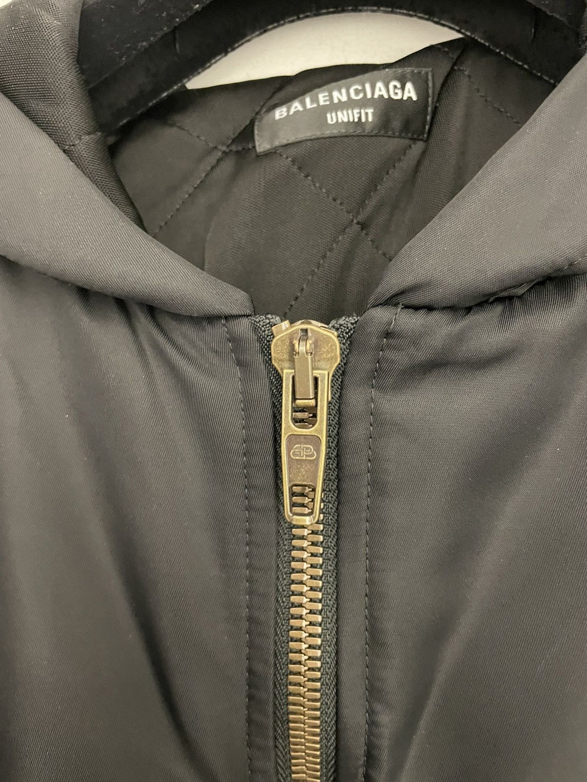 Balenciaga Balenciaga 3b Sports Icon Padded Zip-up Hoodie Size US XXS / EU 40 - 3 Thumbnail