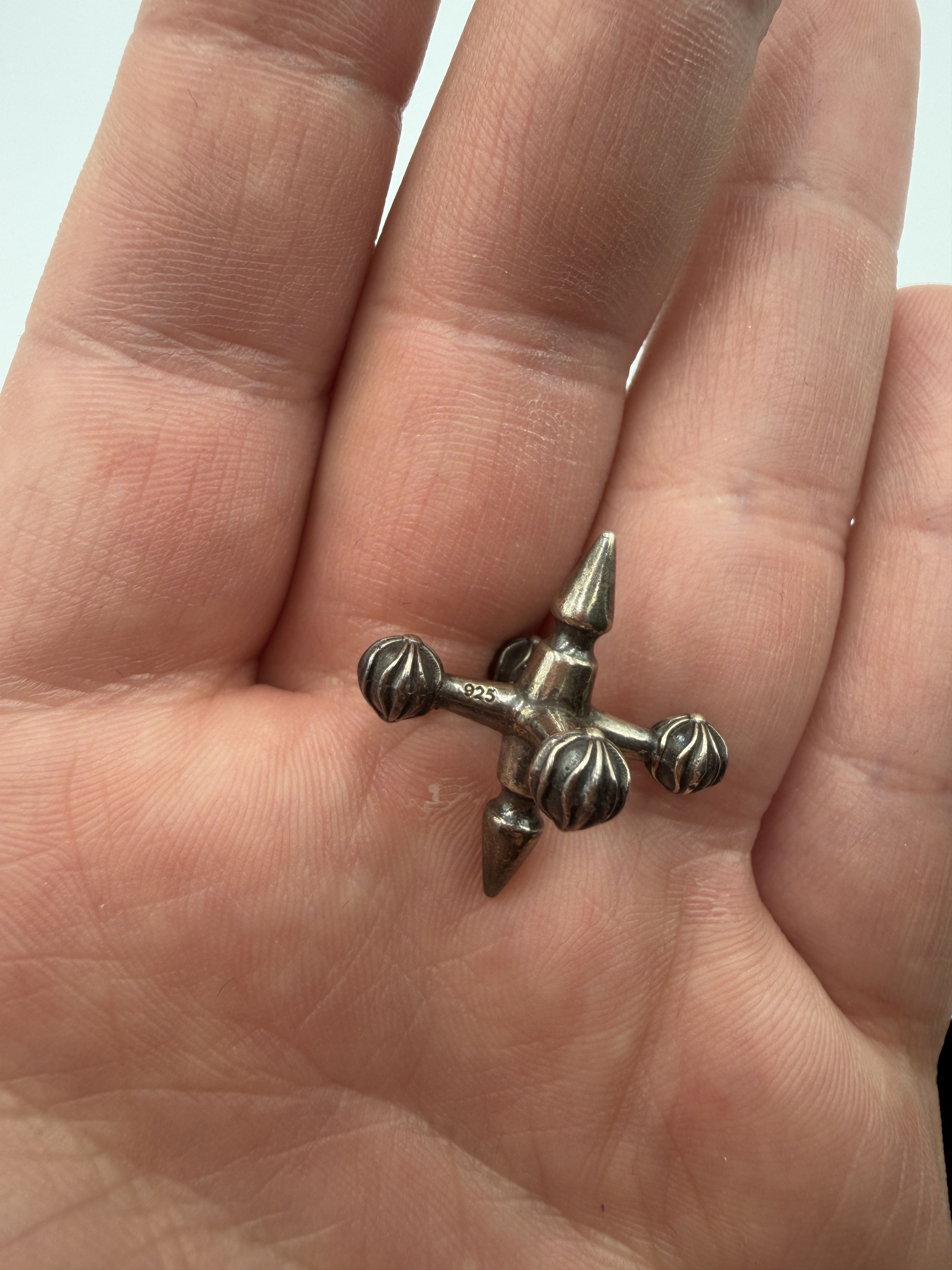 Chrome Hearts Chrome Hearts Silver Jacks Game Set Size ONE SIZE - 5 Thumbnail