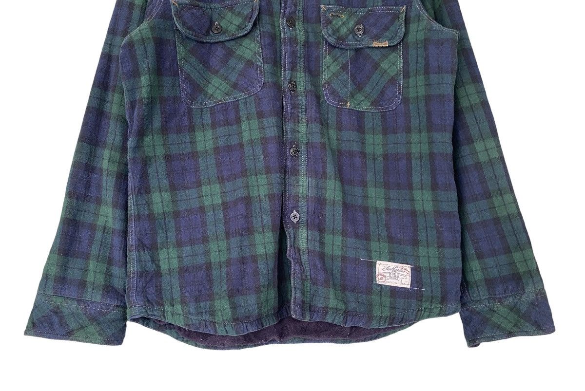 Avirex AVIREX LTD Linen Plaid Button Shirt Long Sleeve Size US XL / EU 56 / 4 - 4 Thumbnail