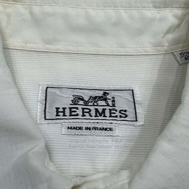 Hermes Hermes Solid color shirt Size US XXS / EU 40 - 6 Thumbnail