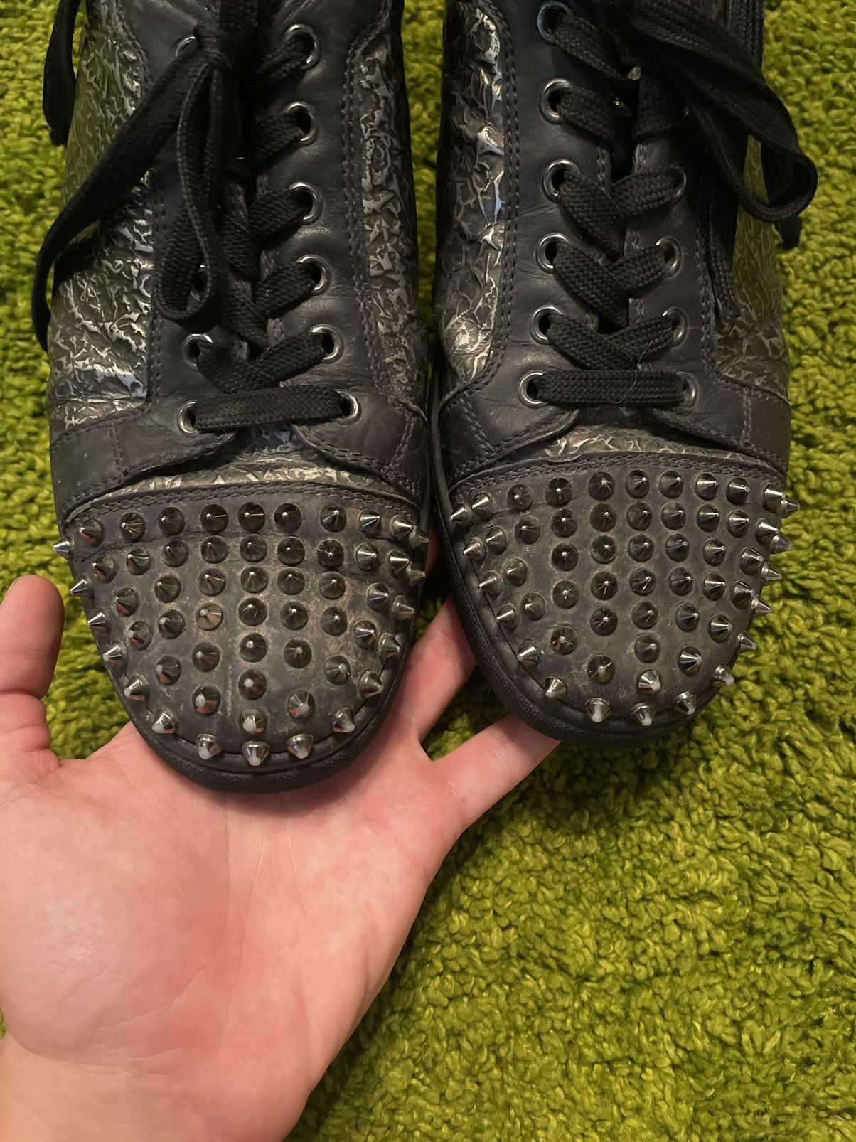 Christian Louboutin × Designer Christian Louboutin Seavaste avant garde leather sneakers Size US 9 / EU 42 - 9 Thumbnail