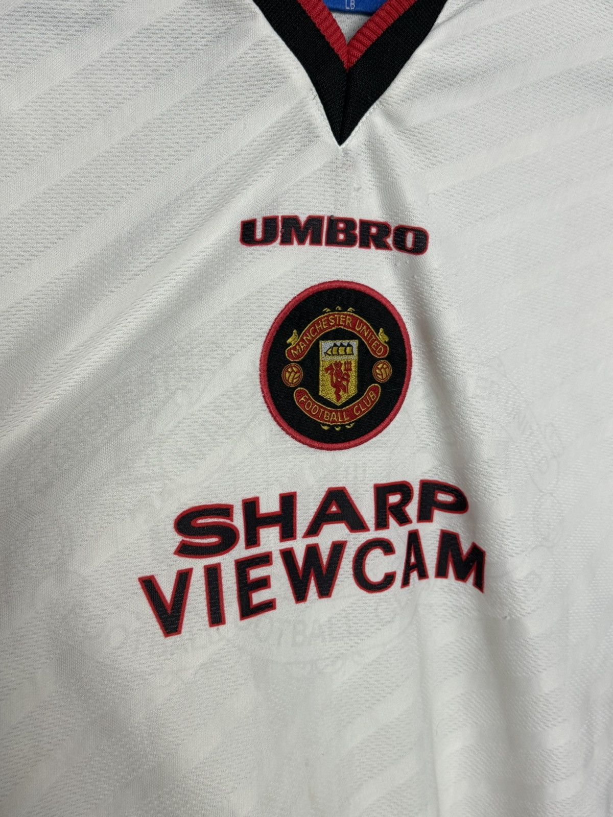 Umbro Manchester United 96/97 Away Football Jersey T-Shirt Size US XS / EU 42 / 0 - 2 Thumbnail