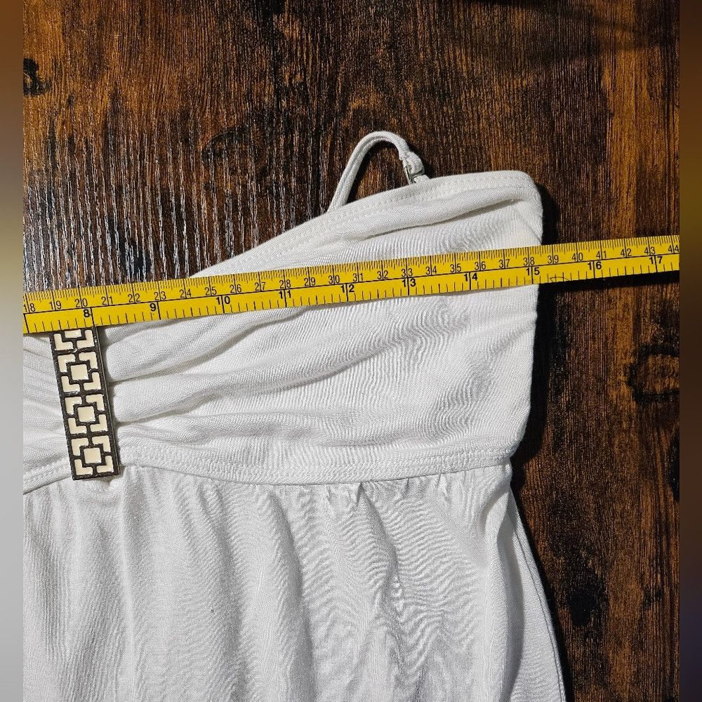 Trina Turk Trina Turk White Tube Top Dress Large Size L / US 10 / IT 46 - 8 Thumbnail