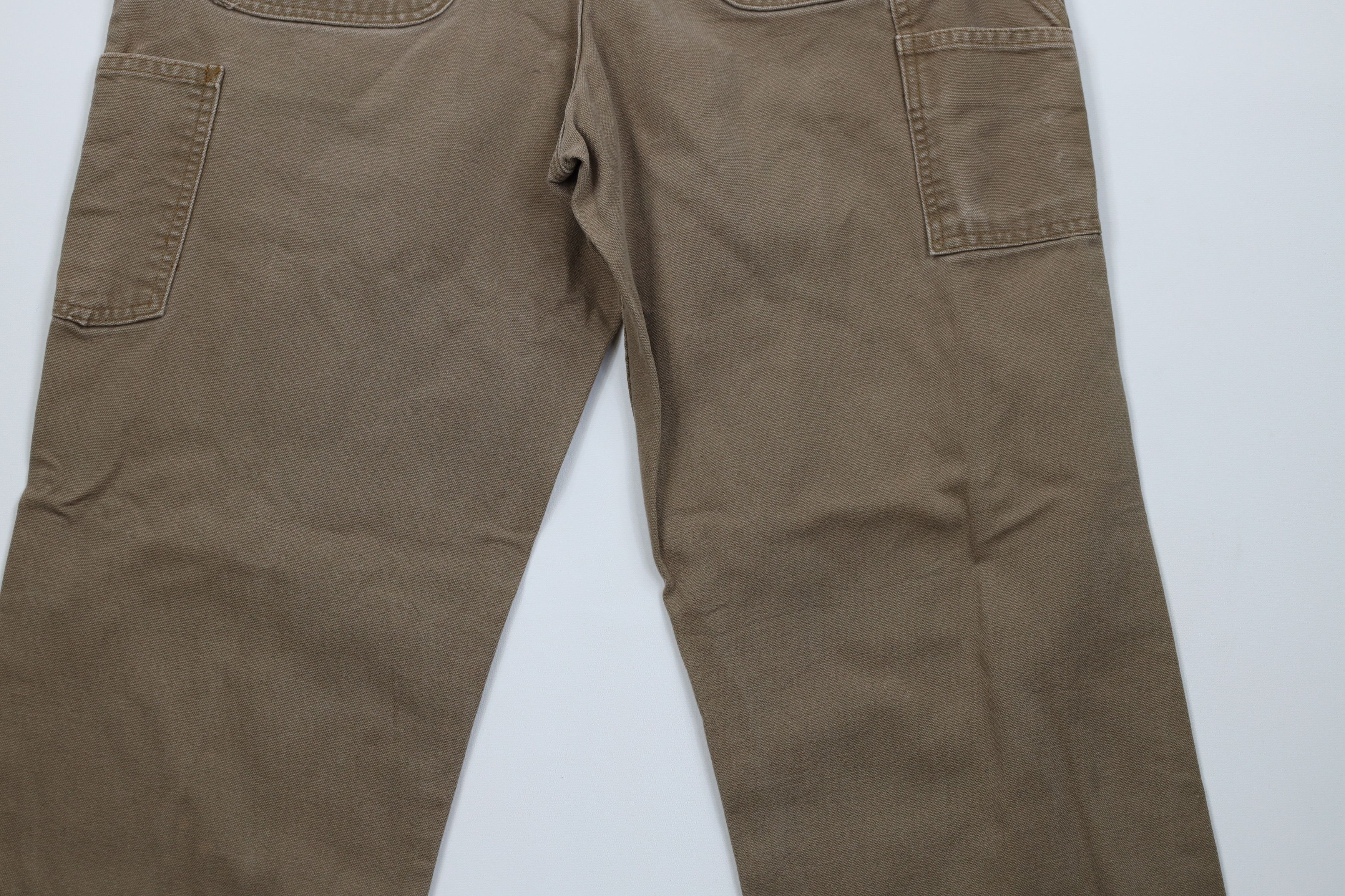 Carhartt Vintage Carhartt Canvas Dungaree Wide Leg Pants Canyon Brown Size US 32 / EU 48 - 13 Thumbnail
