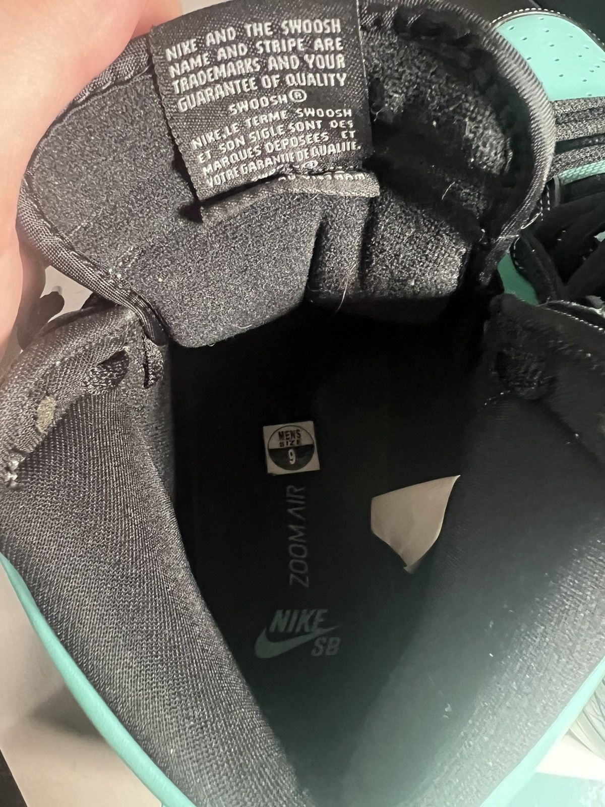 Nike × Vintage Tiffany Dunk High Size US 9 / EU 42 - 5 Thumbnail