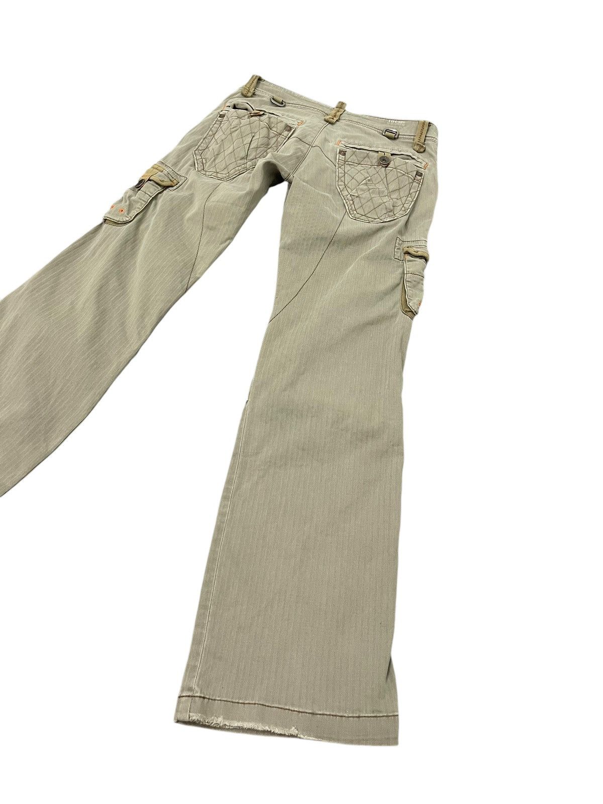 Edwin Heringbone Cargo Edwin Stretch Regular Straight 3🟦 Size US 30 / EU 46 - 3 Thumbnail