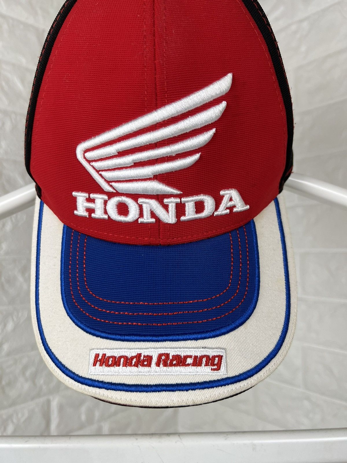 NASCAR × Vintage Vintage Y2K Honda Racing Cap Hat Size ONE SIZE - 4 Thumbnail