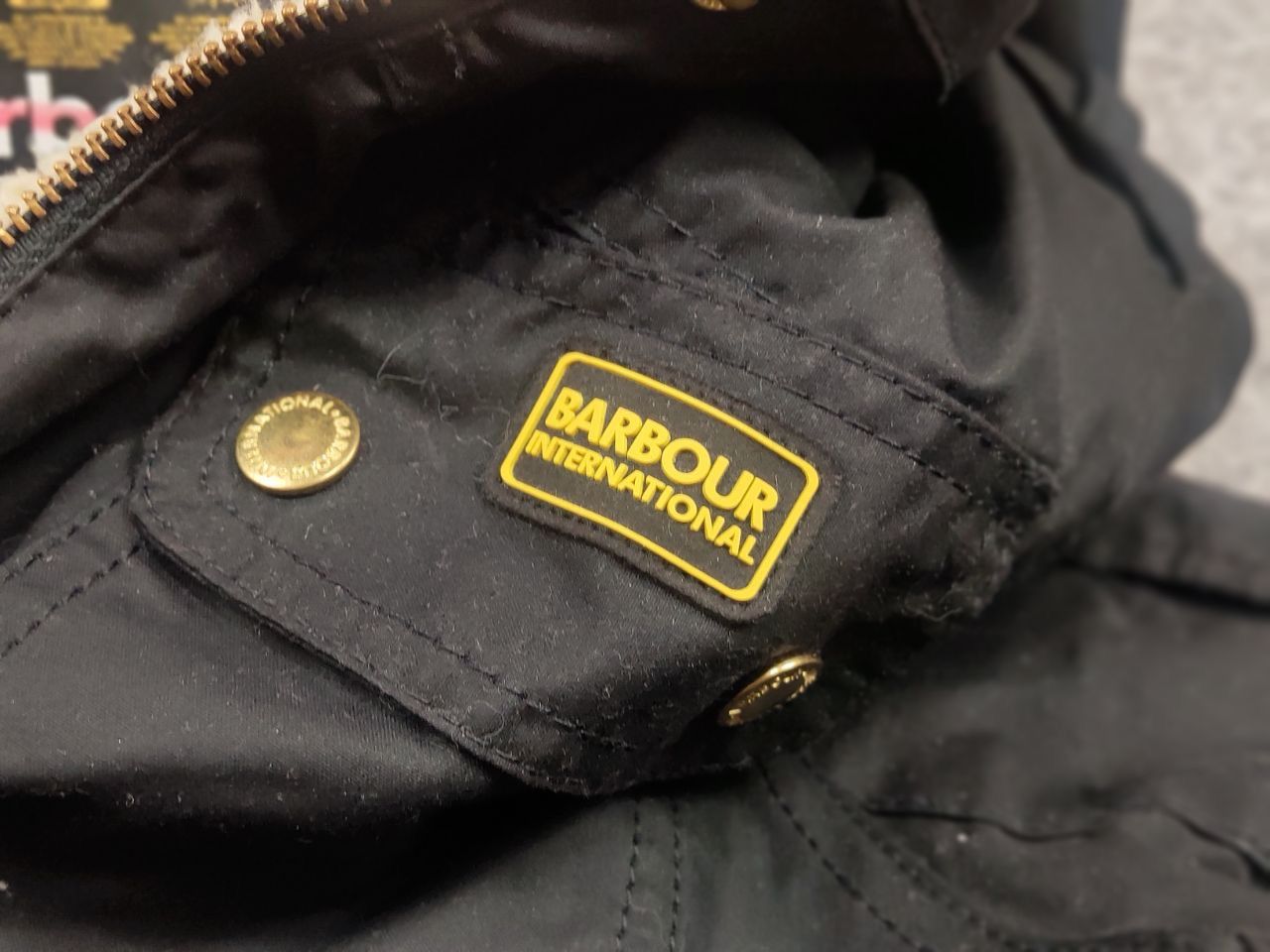 Barbour Barbour International flywheel Parka Waxed Coat Fur Jacket Size M / US 6-8 / IT 42-44 - 16 Thumbnail