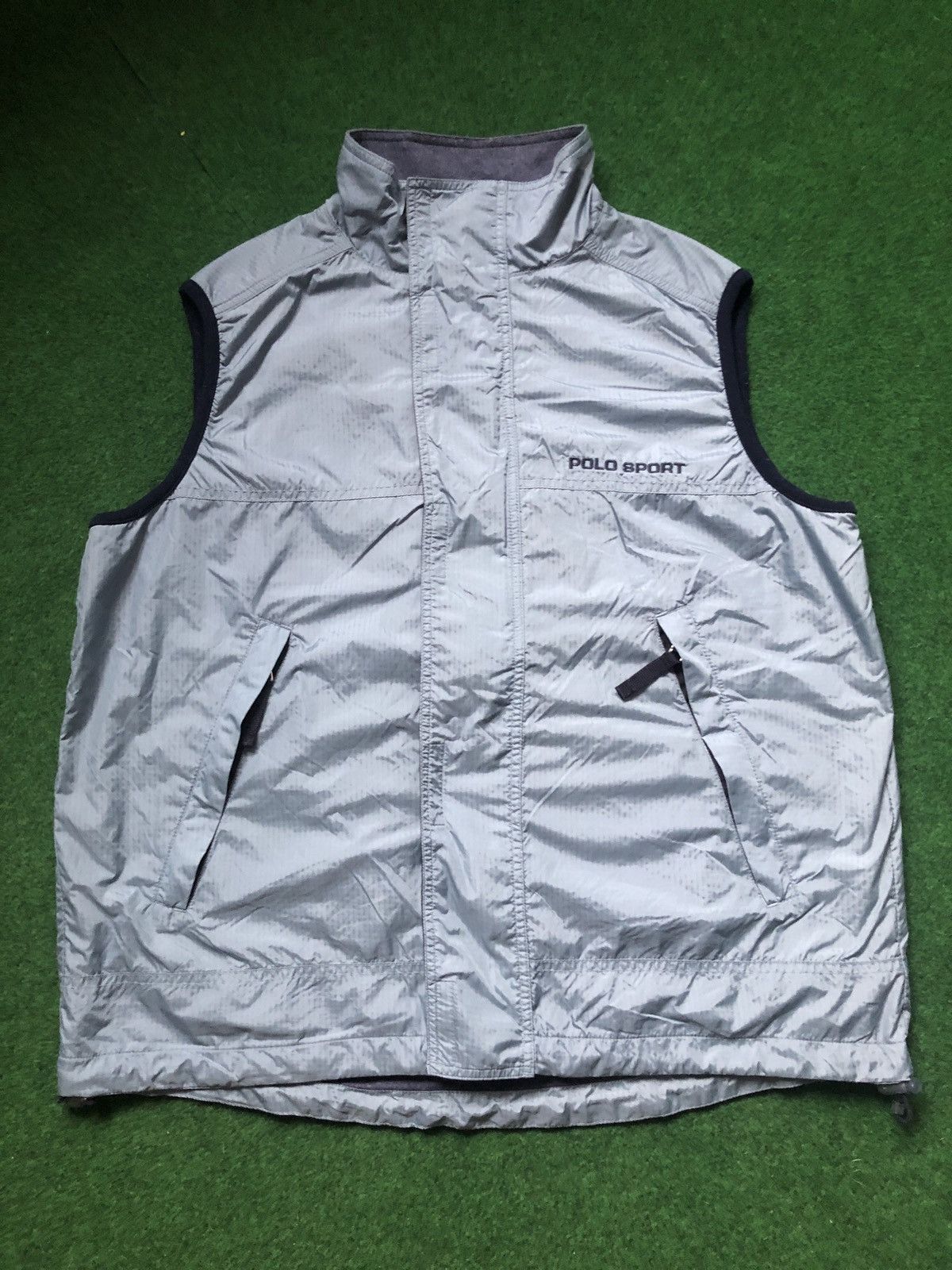 Ralph Lauren VINTAGE POLO SPORT NYLON HI-TECH VEST Y2K STREETWEAR USA ...