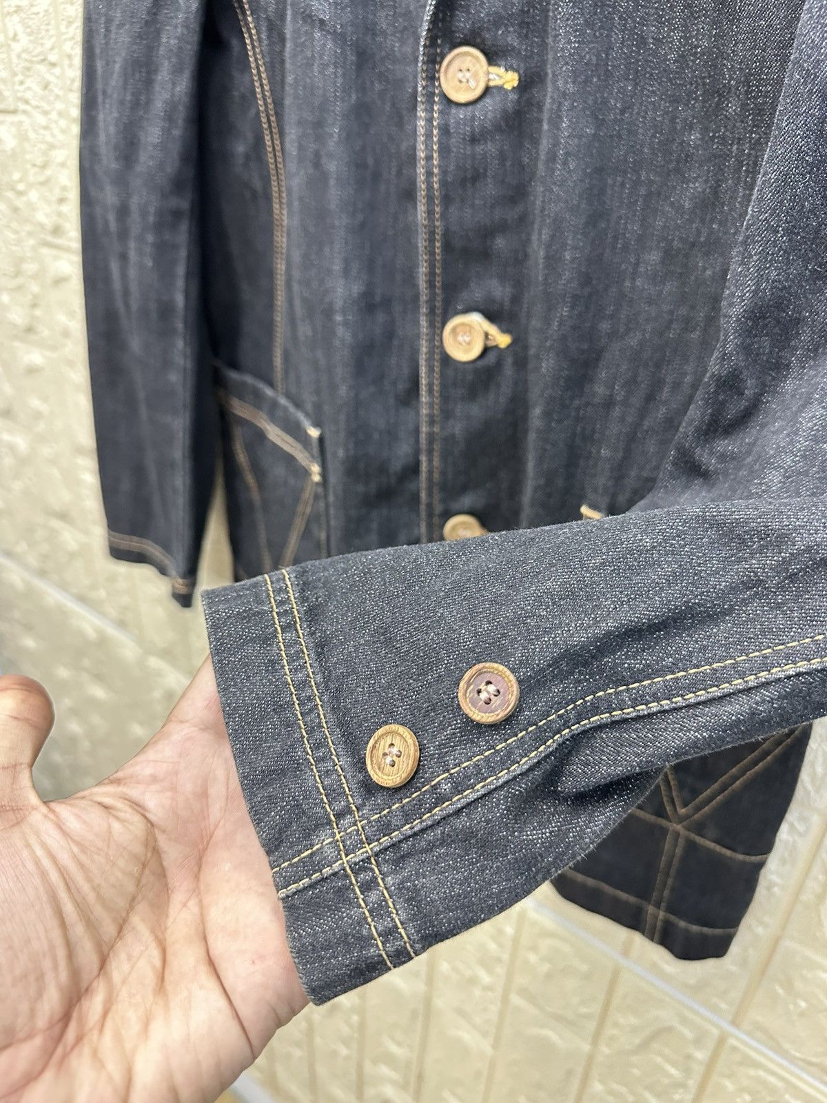 Vintage Hachiman by Hiroshi Morikubo Denim Jacket MJ87 Size US S / EU 44-46 / 1 - 7 Thumbnail