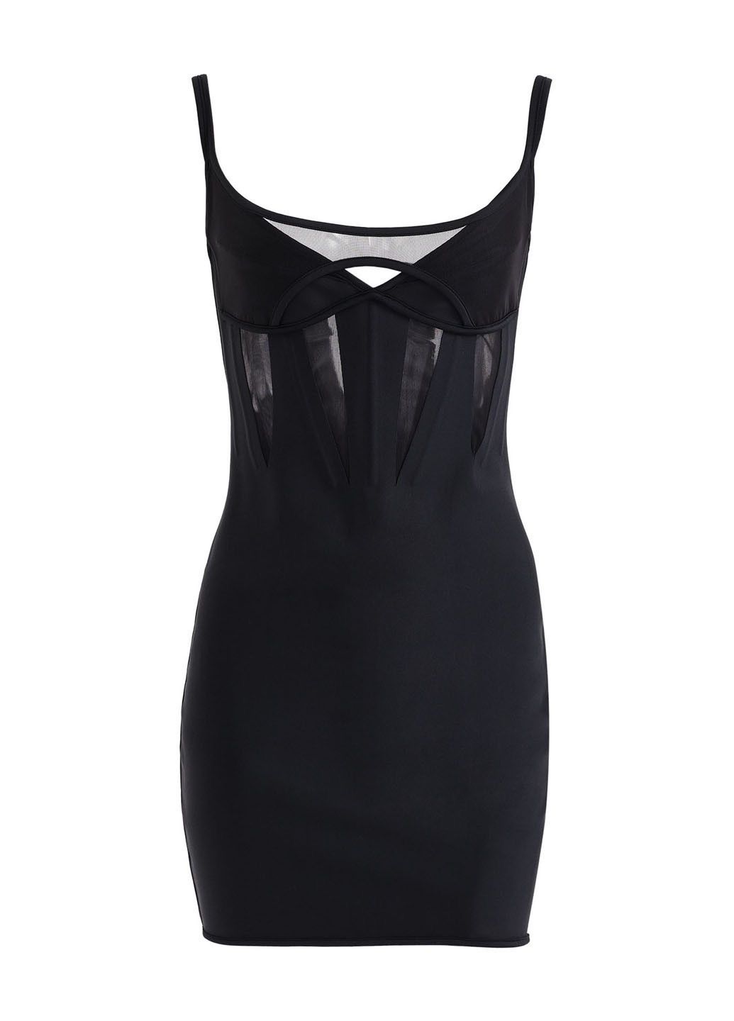 Mugler Mugler x H&M Corset-style Mini Dress Size M / US 6-8 / IT 42-44 - 6 Thumbnail