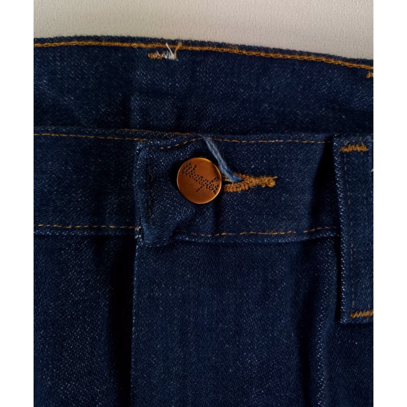 Wrangler VINTAGE Wrangler Jeans 13MWZ VTG 90s Blue Mens 33x30 Size US 33 - 2 Thumbnail