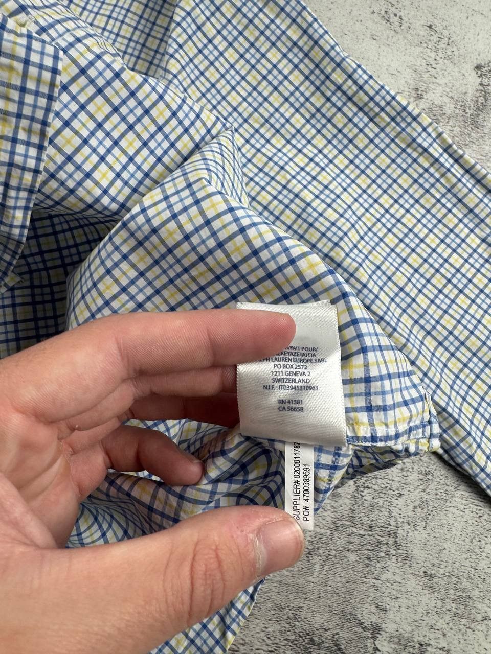Polo Ralph Lauren Polo Ralph Lauren Large Size Checked Button Slim Fit Classic LongSleeve Shirt Size US L / EU 52-54 / 3 - 10 Thumbnail