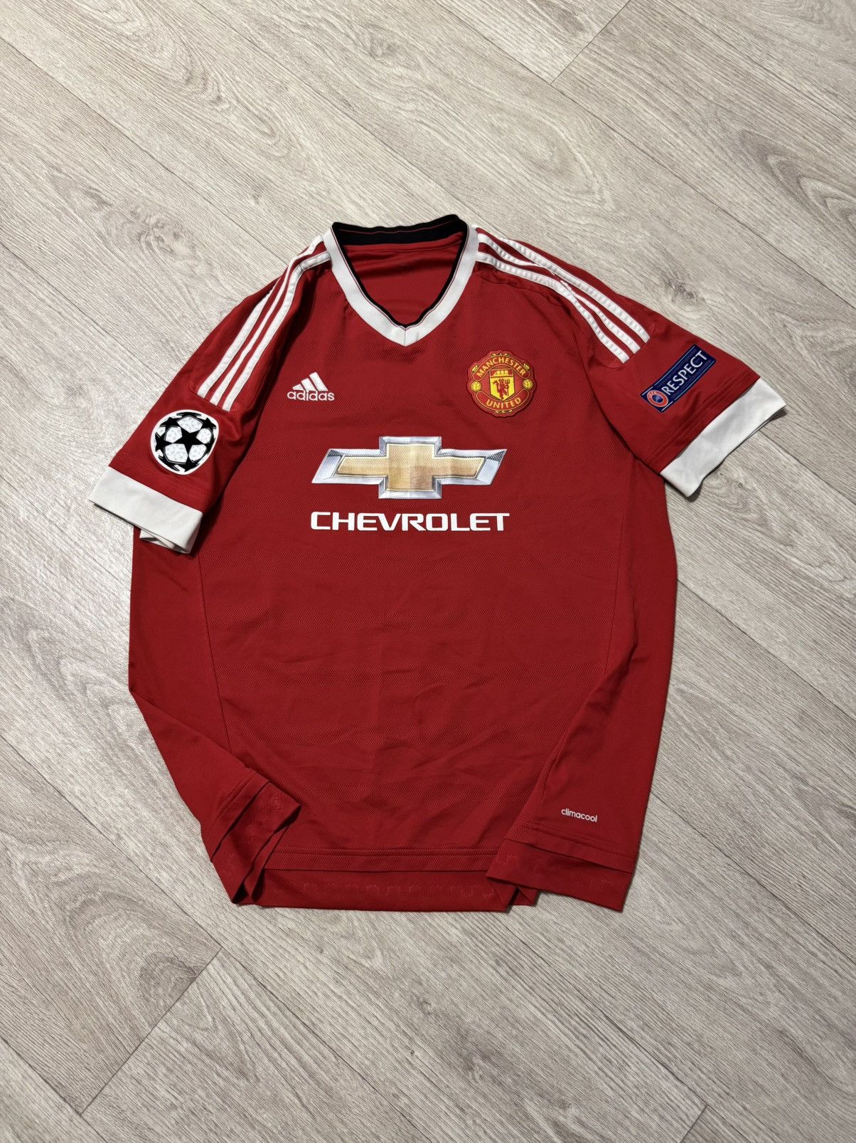 Adidas × Vintage 🔷Manchester United 2015/16 Wayne Rooney #10 Soccer jersey🔷 Size US XL / EU 56 / 4 - 1 Thumbnail