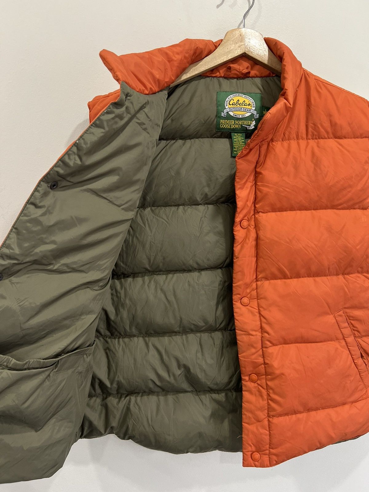 Cabelas Vintage Cabela Puffer Vest jacket hunting Size US L / EU 52-54 / 3 - 2 Thumbnail