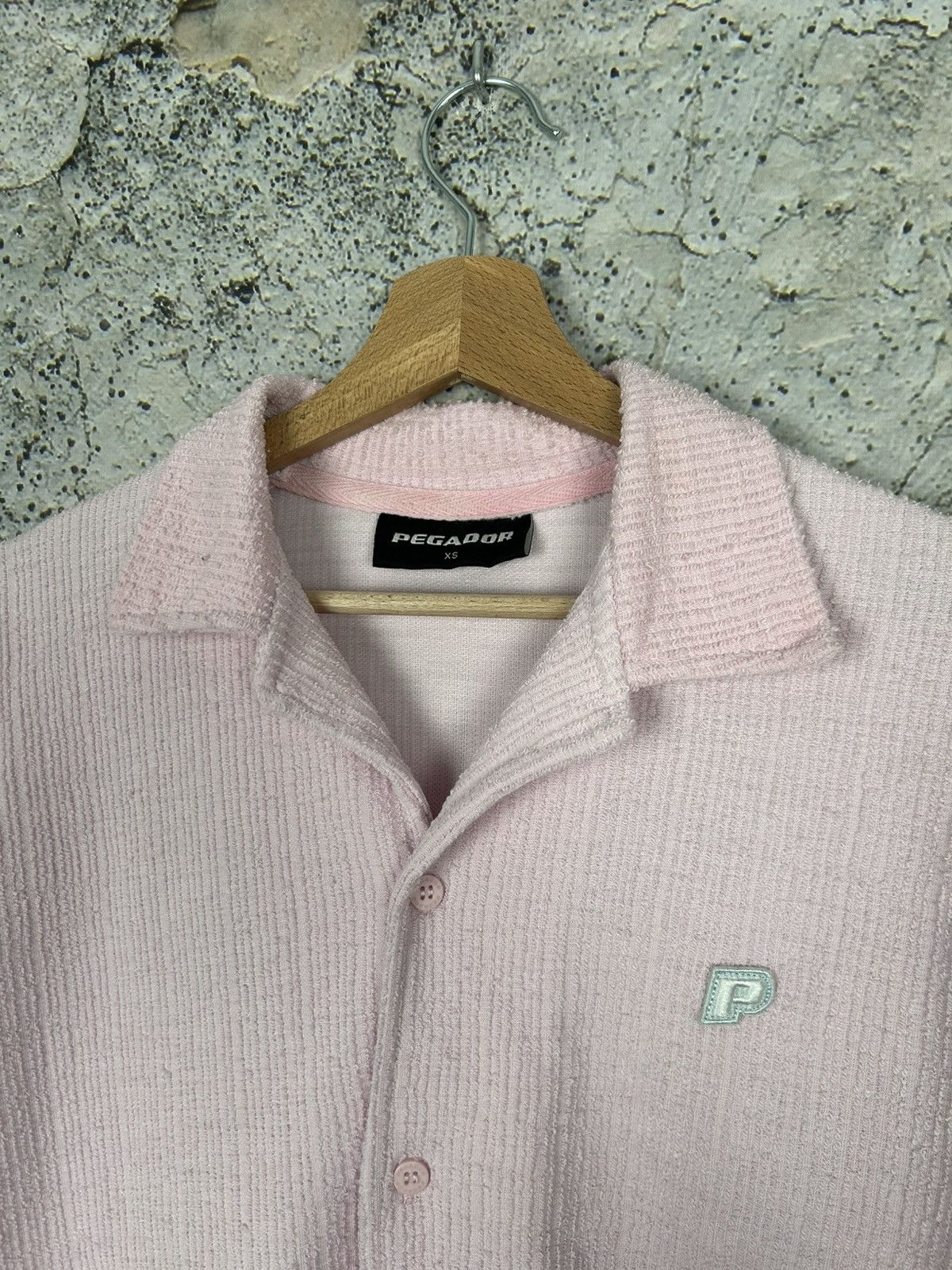 Vintage Pegador Towel Pink Hawaiian Shirt Summer Streetwear Hype Size US XS / EU 42 / 0 - 3 Thumbnail