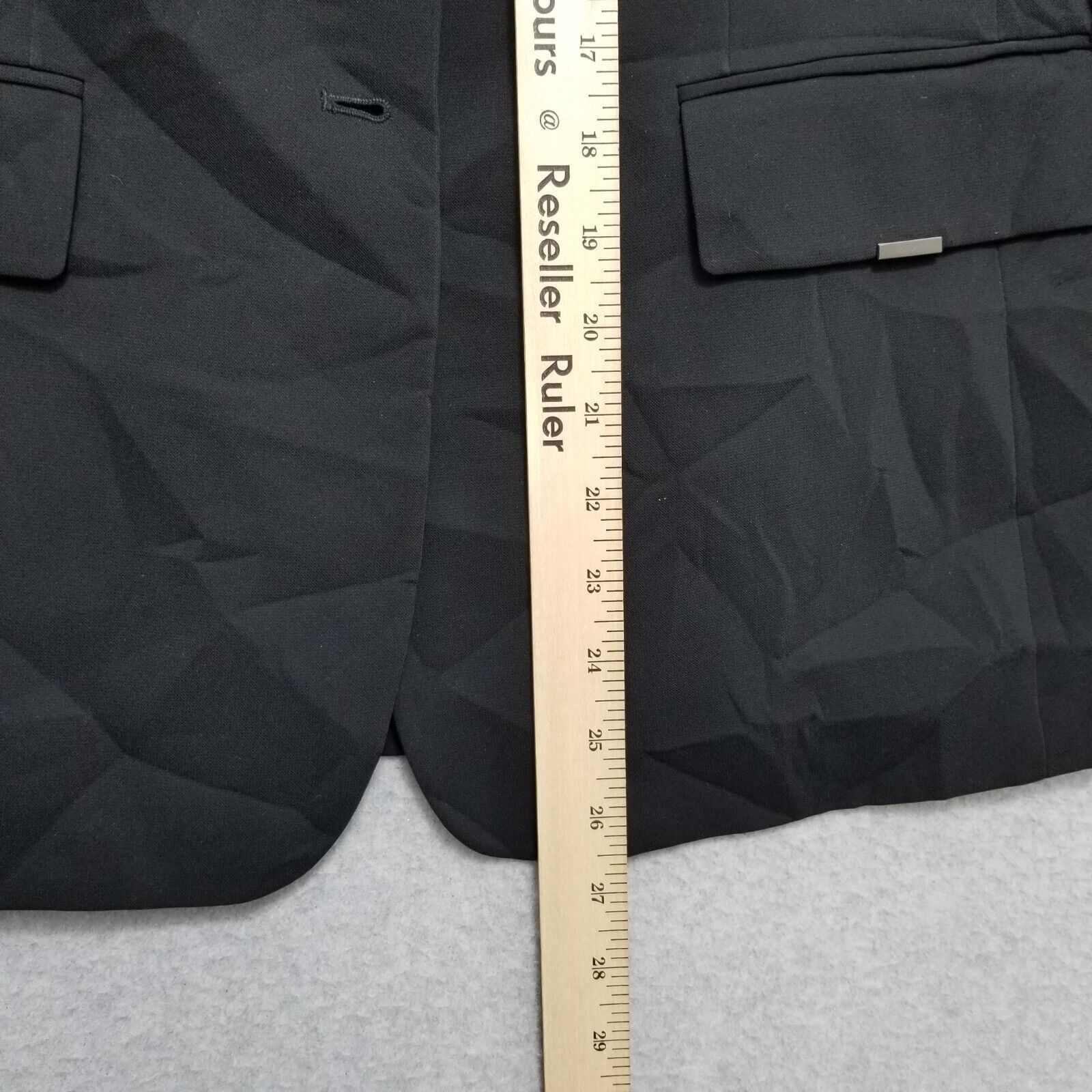 Other Tahari Blazer Womens 8 Black Pockets Buttons Casual Size M / US 6-8 / IT 42-44 - 9 Thumbnail