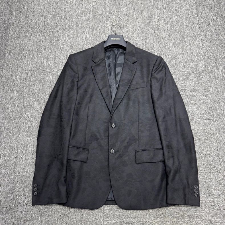 Alexander McQueen Alexander McQueen Camouflage Pattern Blazer - dmc Size US XL / EU 56 / 4 - 1 Thumbnail