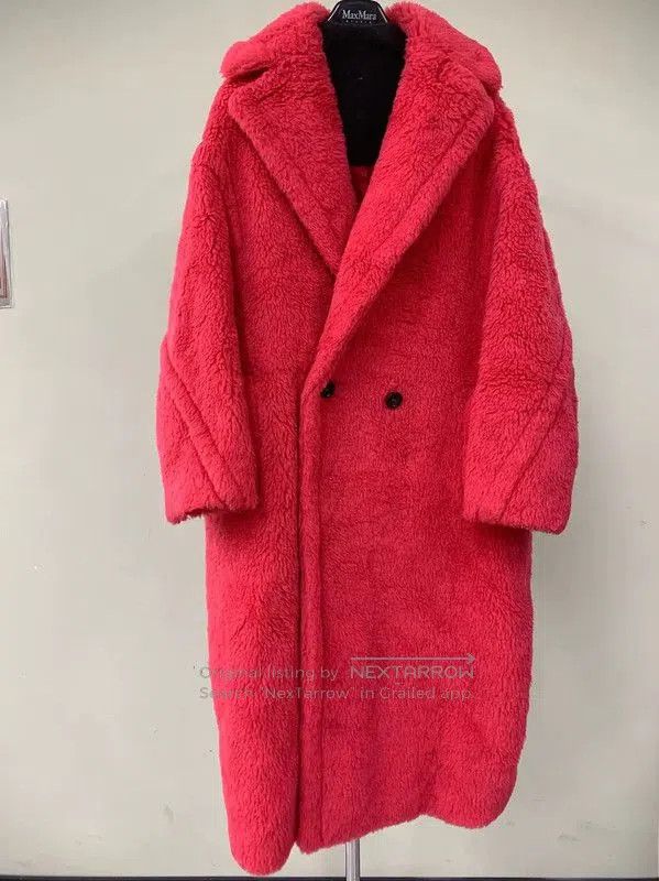 Max Mara MaxMara Pink Wool Women's Coat . Size S / US 4 / IT 40 - 2 Thumbnail