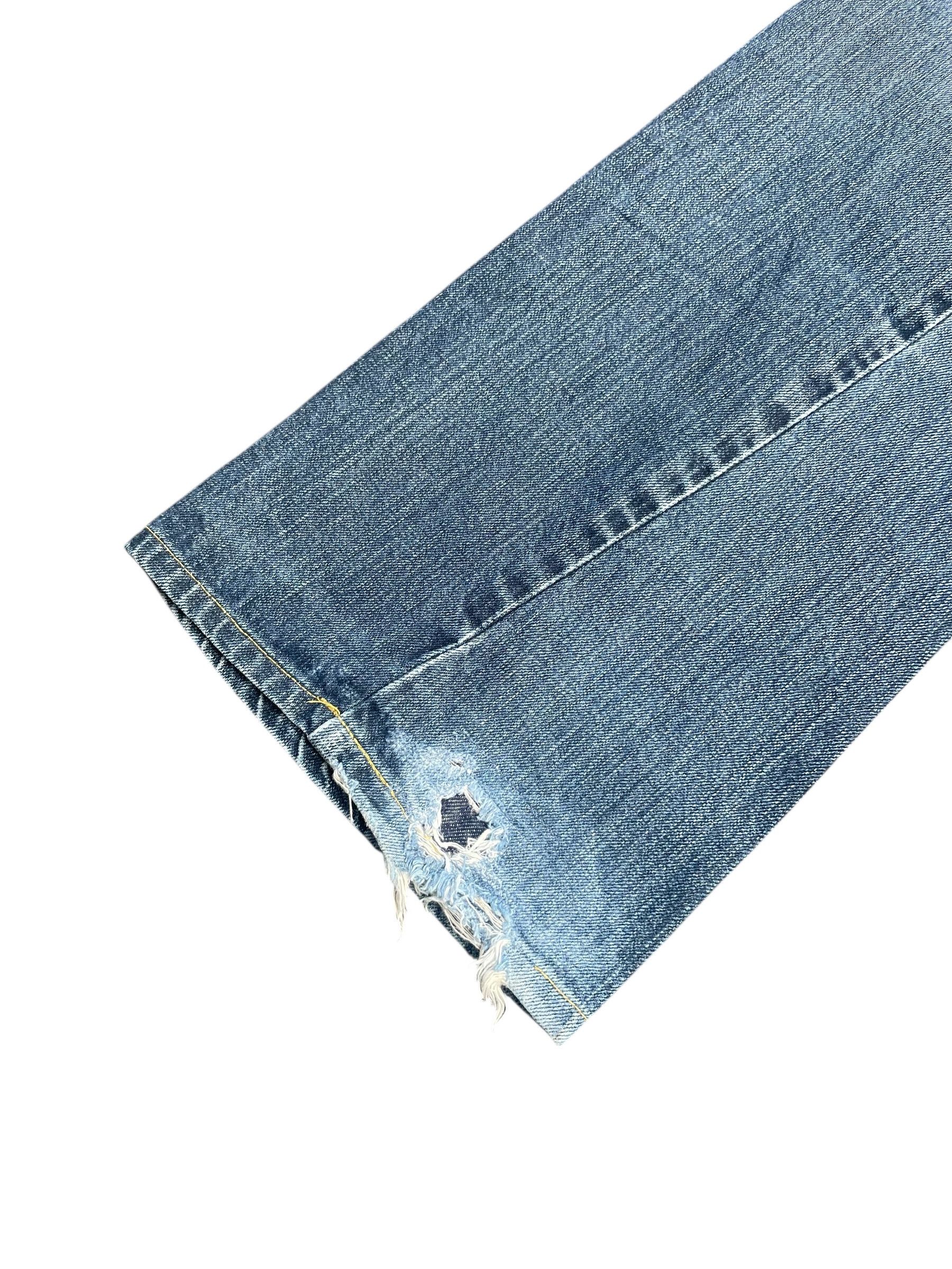 Lee Lee Riders Flare Side Pocket Denim Size US 35 - 6 Thumbnail