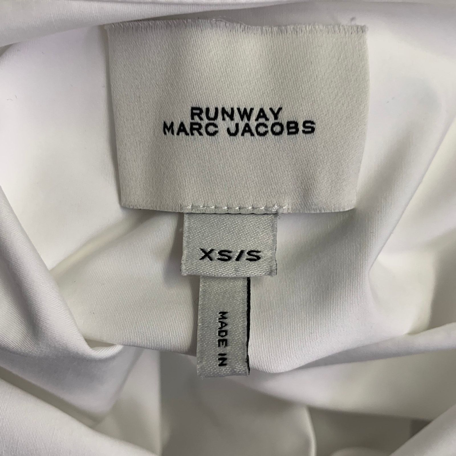 Marc Jacobs Size XS/S White Cotton Oversized One Pocket Shirt Size XS / US 0-2 / IT 36-38 - 4 Thumbnail
