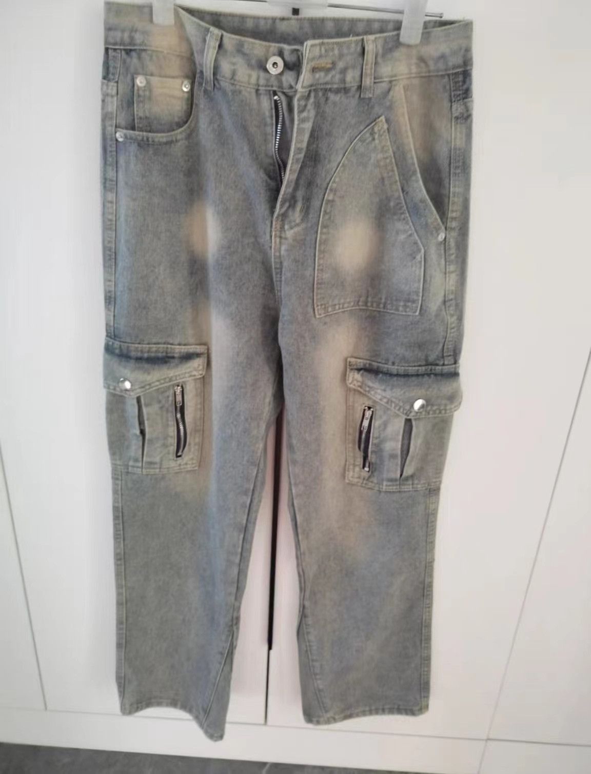 Jean × Vintage Light Blue Vintage Relaxed Jeans Size US 32 / EU 48 - 2 Thumbnail