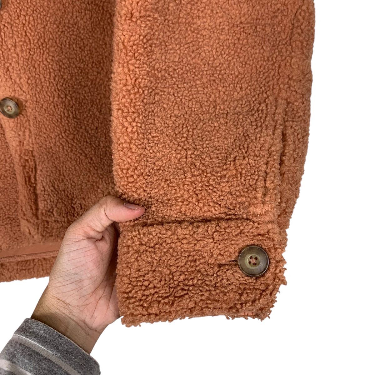 Lemaire × Uniqlo UNIQLO U x Lemaire Peach Fleece Deep Pile Jacket #1304-C59 Size US M / EU 48-50 / 2 - 13 Thumbnail
