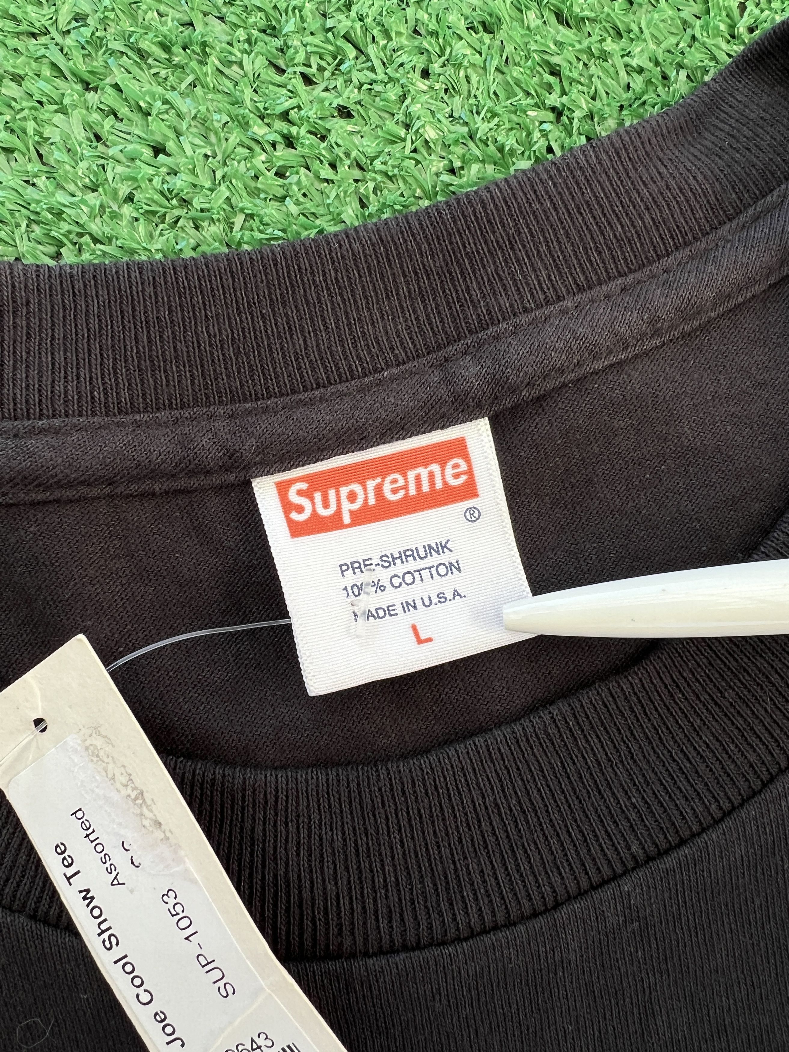Supreme Supreme Joe Cool World Famous Show Tee SS07 Size US L / EU 52-54 / 3 - 9 Thumbnail