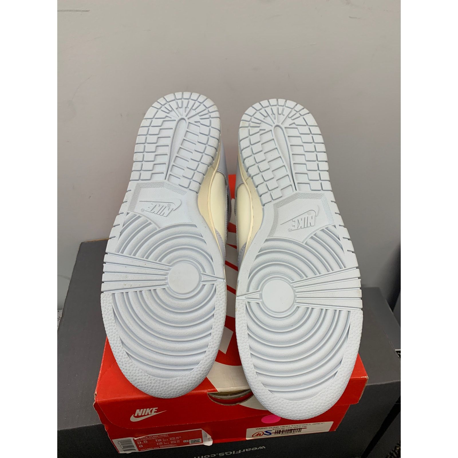 Nike Dunk High Sail Football Grey Women's NEW SHIPS NOW