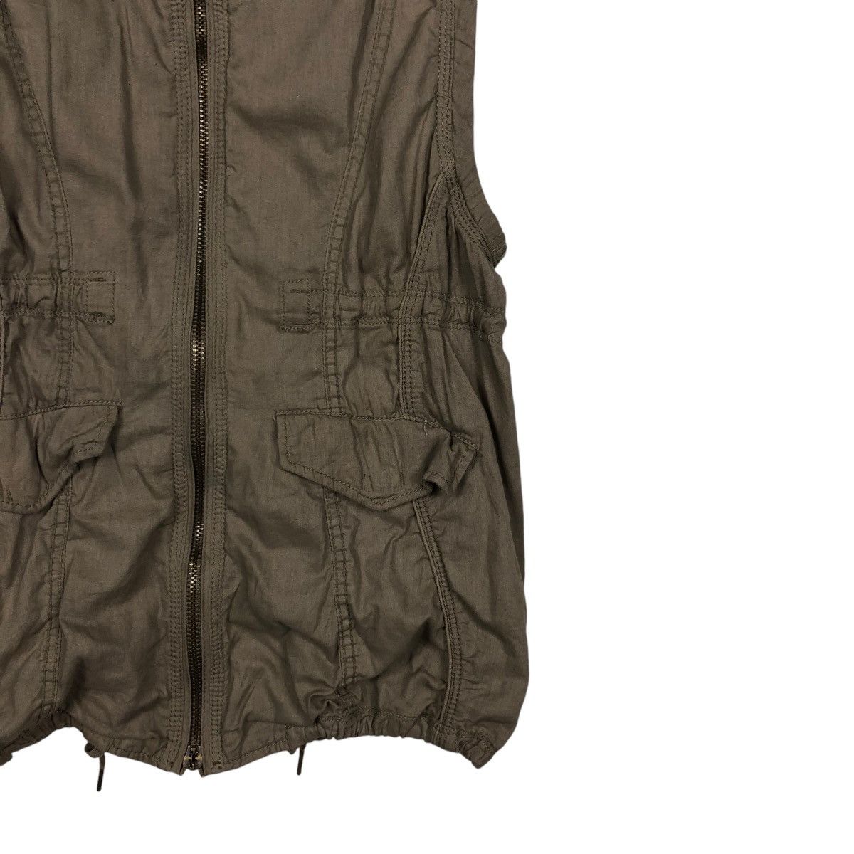 Japanese Brand 🔥VINTAGE BIKER VEST JACKET BONDAGE PARACHUTE DESIGN GOA Size US S / EU 44-46 / 1 - 6 Thumbnail