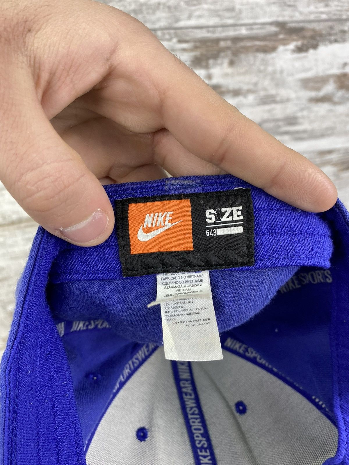 Nike × Vintage Mens Vintage Nike cap acg monogram streetwear hats y2k Size ONE SIZE - 7 Thumbnail
