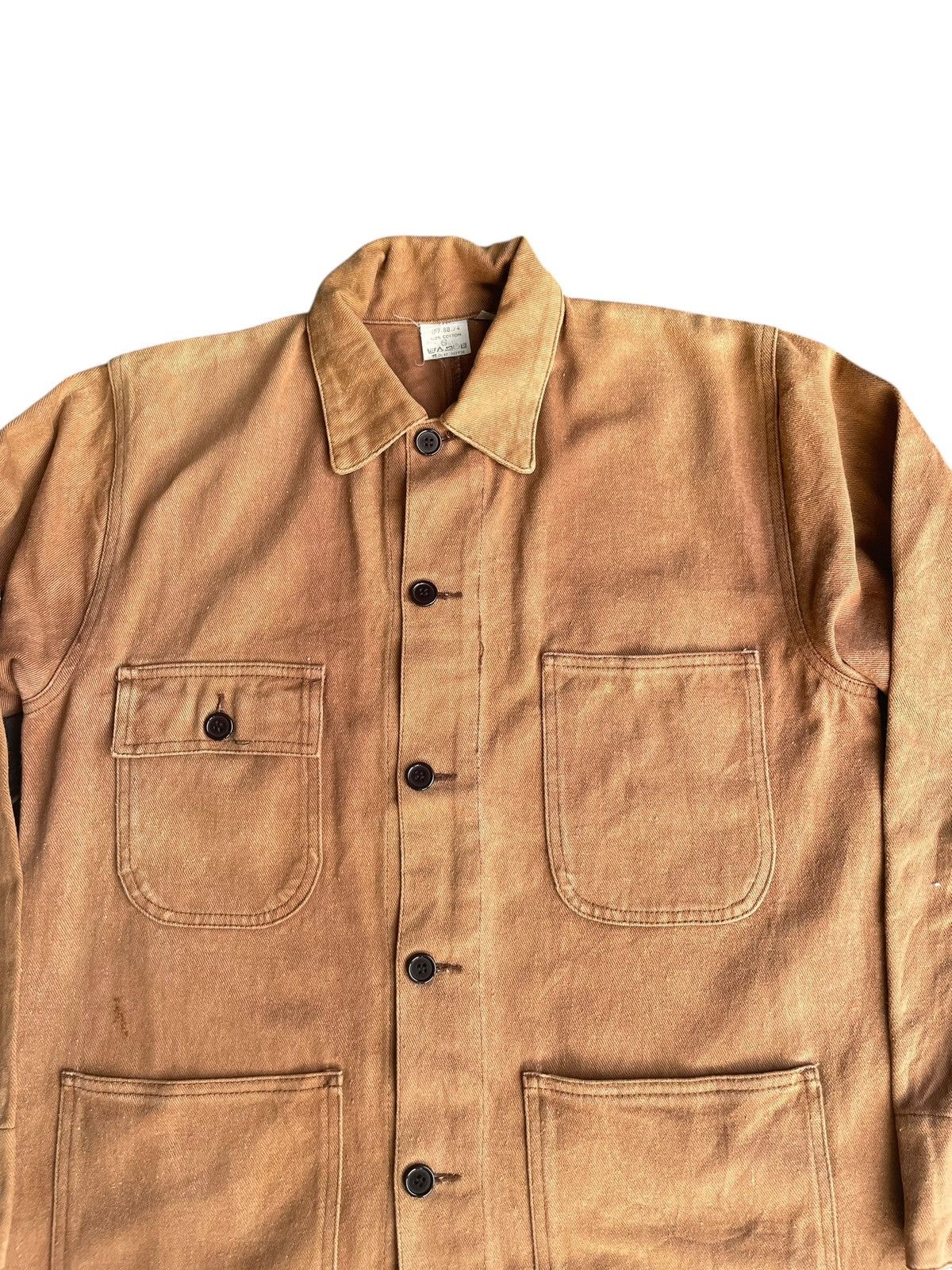 Japanese Brand Vintage Unbrand Chore Jacket Size US L / EU 52-54 / 3 - 3 Thumbnail