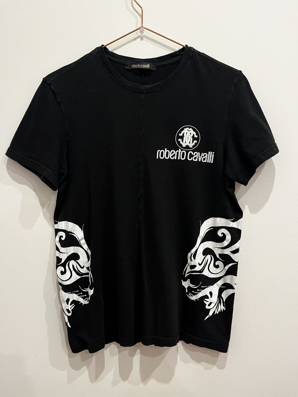 Roberto Cavalli Y2K Roberto Cavalli Cropped T Shirt (unisex) Size US S / EU 44-46 / 1 - 1 Thumbnail