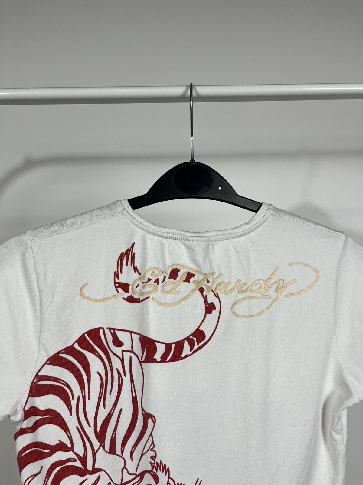Ed Hardy Ed Hardy Women’s XS Dragon Tattoo Graphic Tee Y2K Style Size XS / US 0-2 / IT 36-38 - 10 Thumbnail