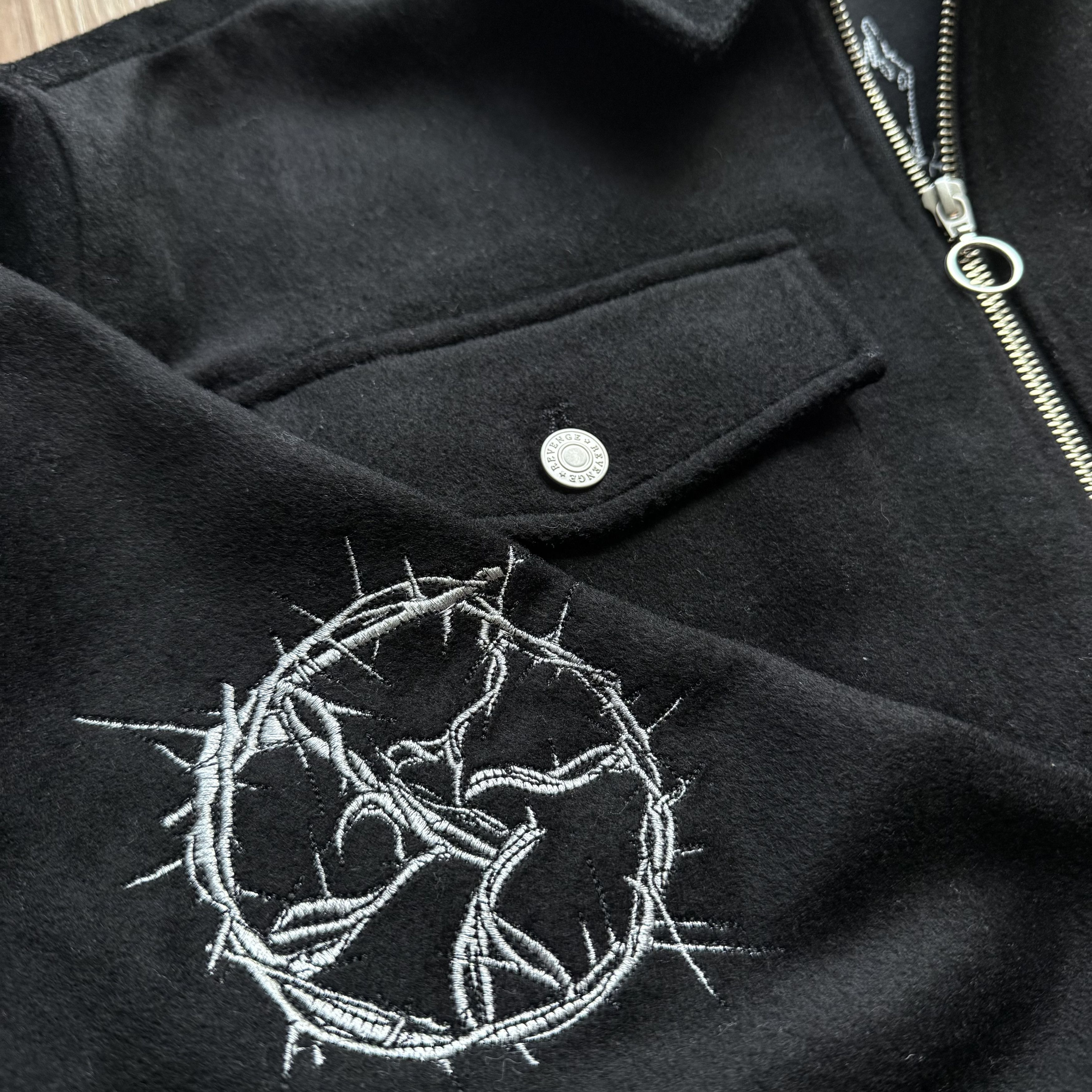 Revenge Revenge Zip Up shirt Jacket Size US M / EU 48-50 / 2 - 3 Thumbnail
