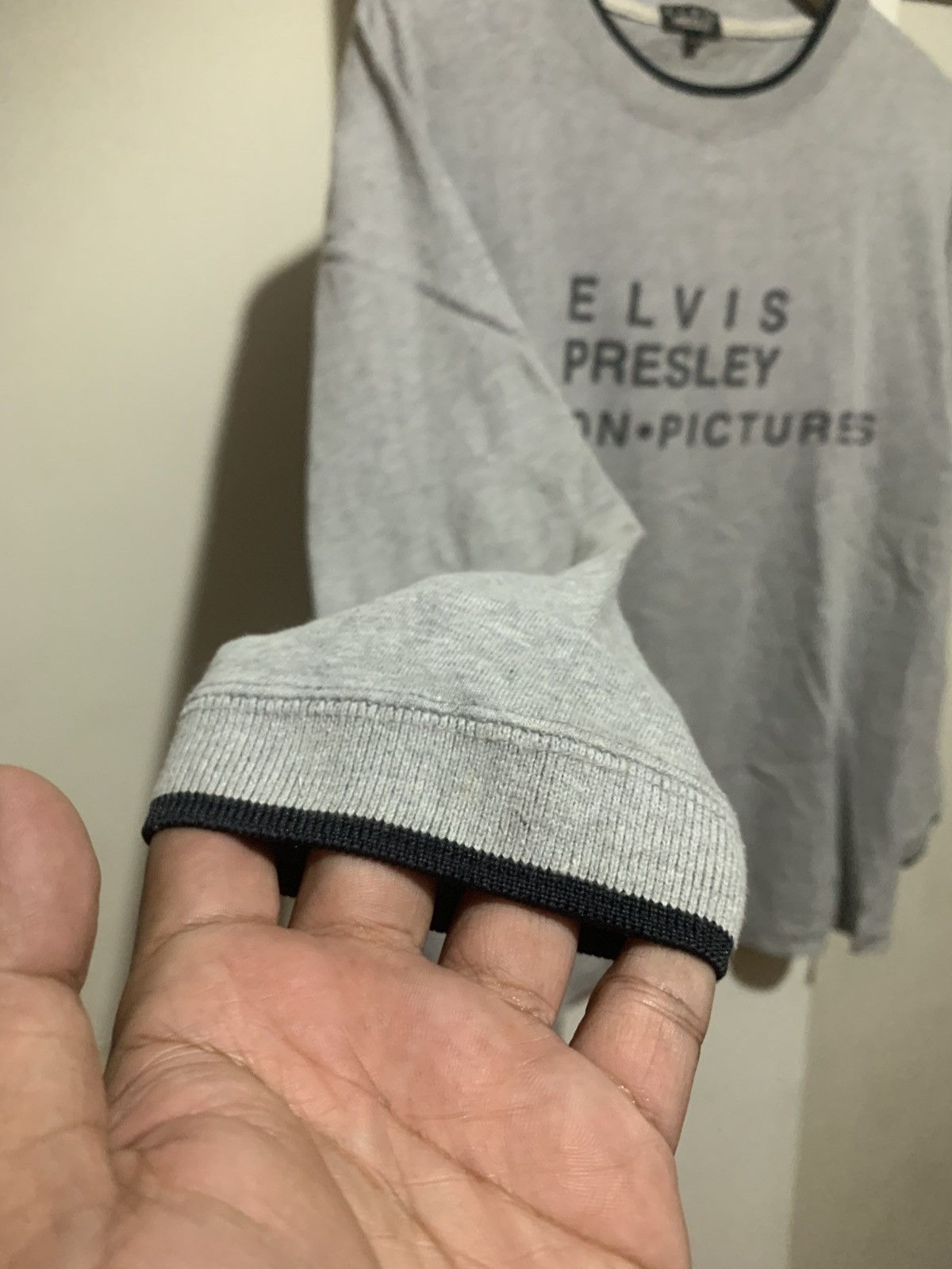 Japanese Brand Elvis Presley LONGSLEEVE ROCK n ROLL STYLE TEE Size US L / EU 52-54 / 3 - 2 Thumbnail